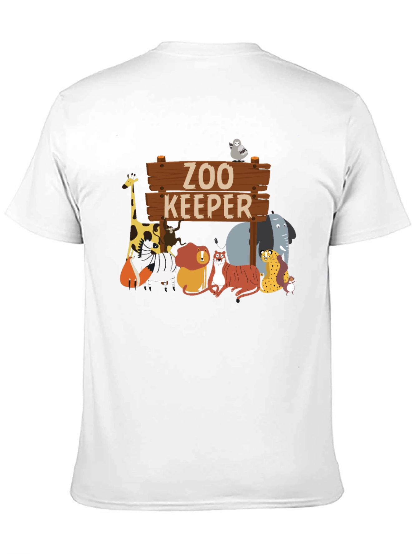 Zoo Keeper Animals Graphic T-Shirt