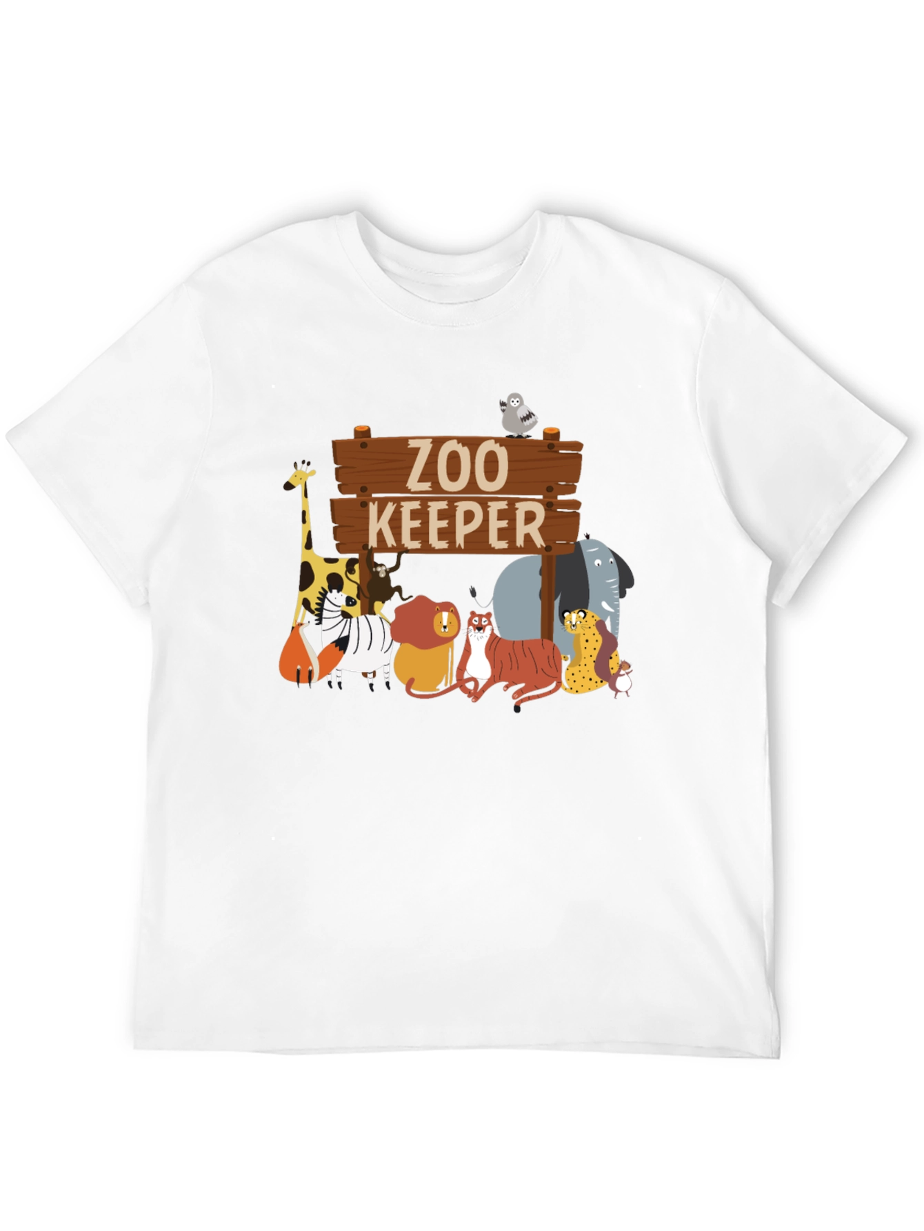 Zoo Keeper Animals Graphic T-Shirt