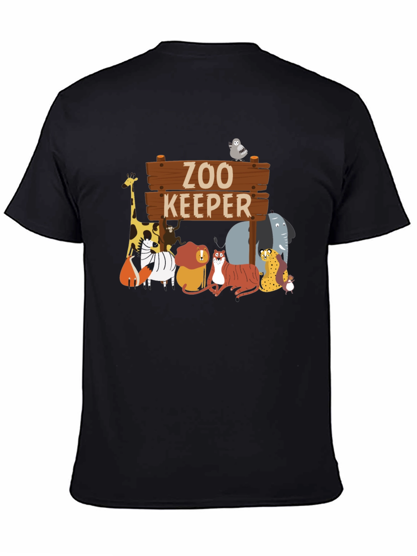 Zoo Keeper Animals Graphic T-Shirt