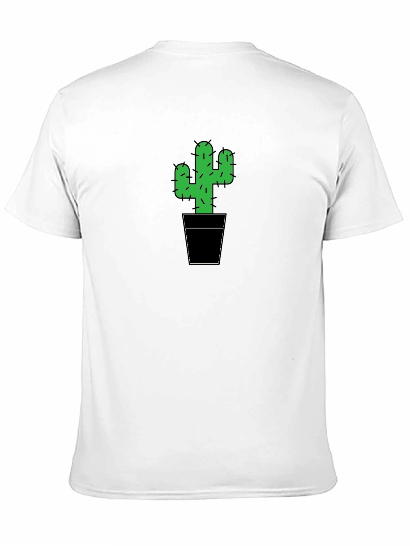 Cactus Graphic Tee - Cool & Trendy Black T-Shirt