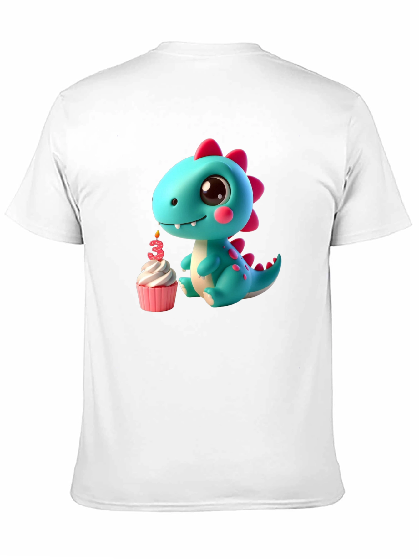 Cute Dinosaur 3rd Birthday T-Shirt