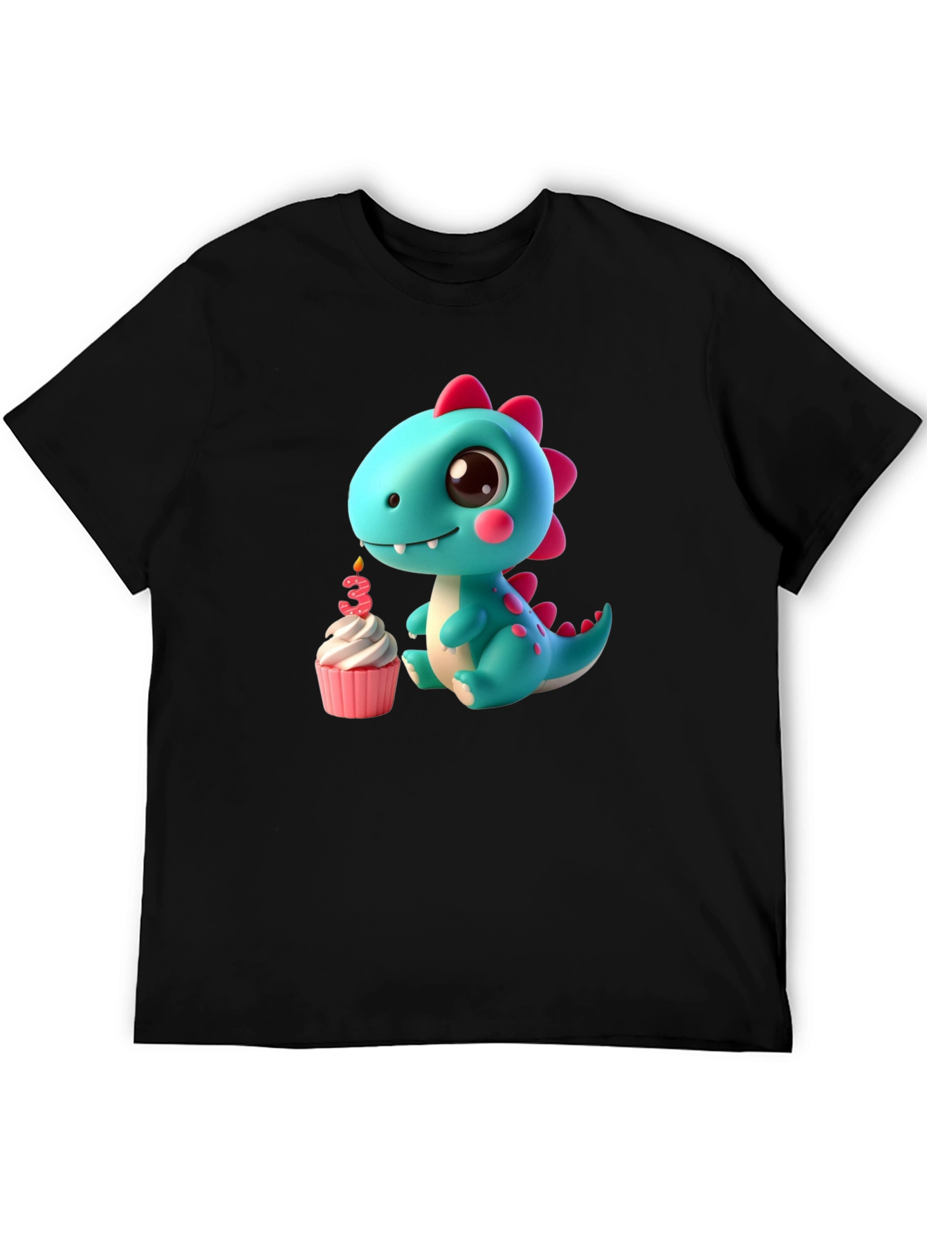 Cute Dinosaur 3rd Birthday T-Shirt