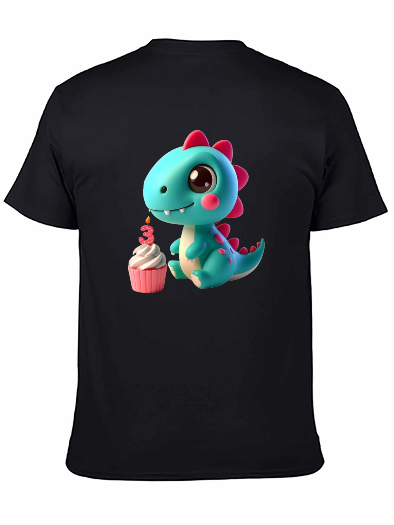 Cute Dinosaur 3rd Birthday T-Shirt
