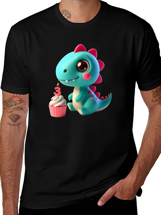 Cute Dinosaur 3rd Birthday T-Shirt