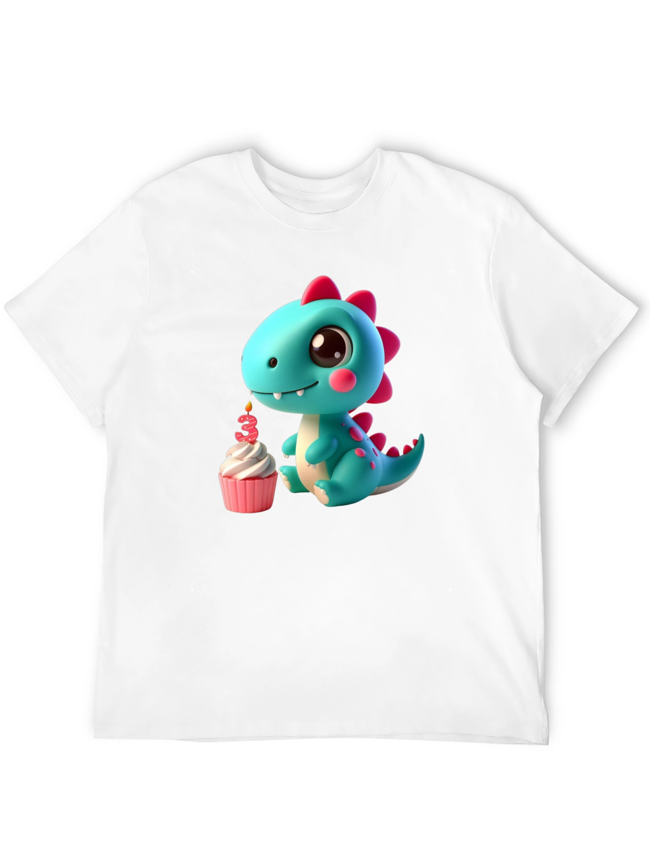 Cute Dinosaur 3rd Birthday T-Shirt