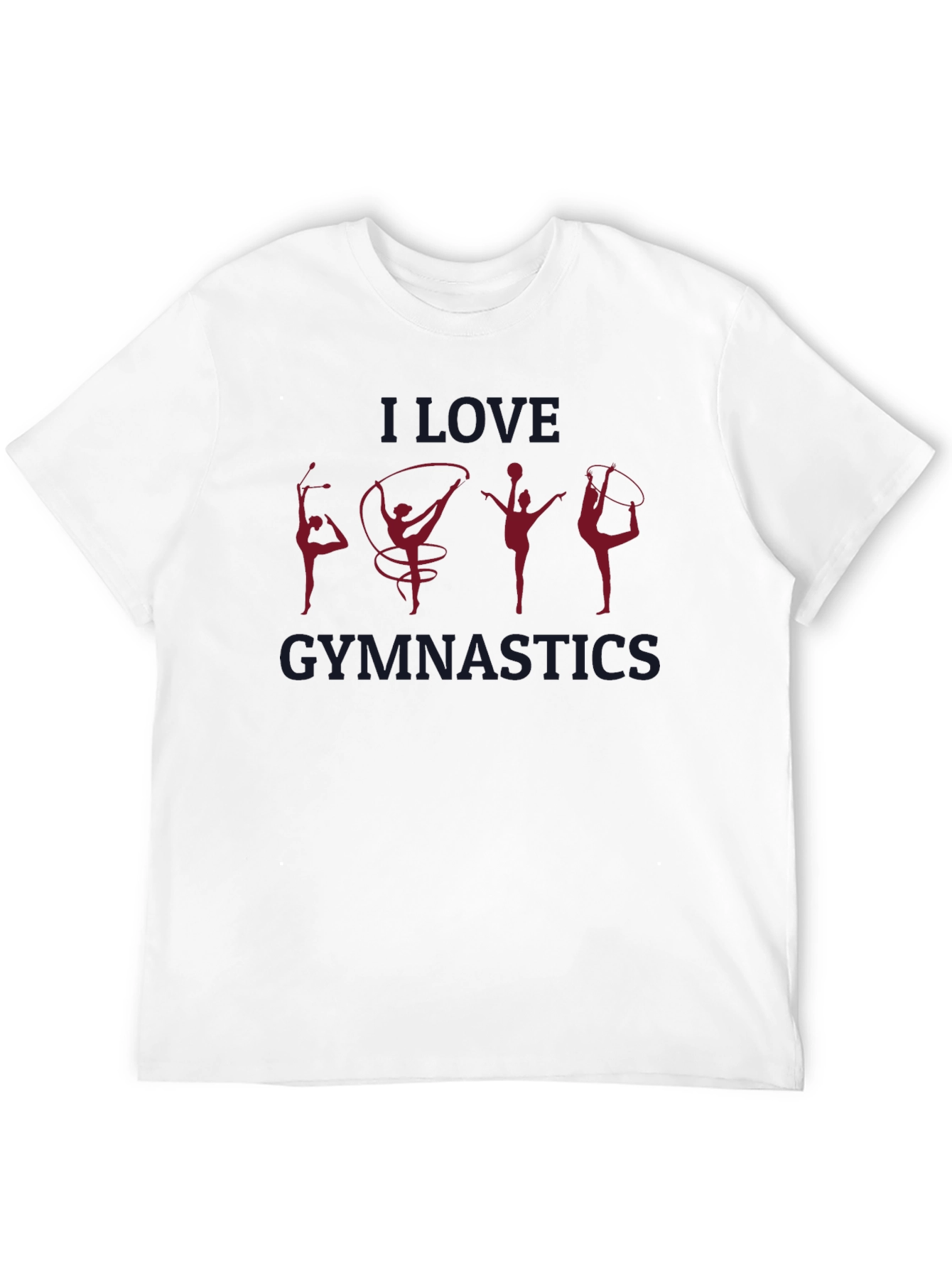 I Love Gymnastics Graphic T-Shirt