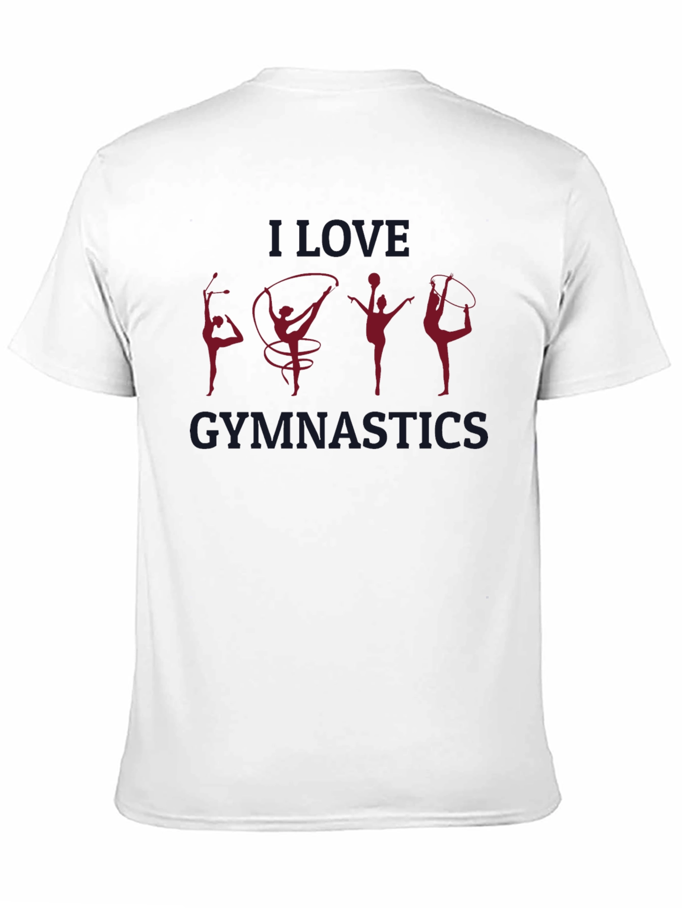 I Love Gymnastics Graphic T-Shirt