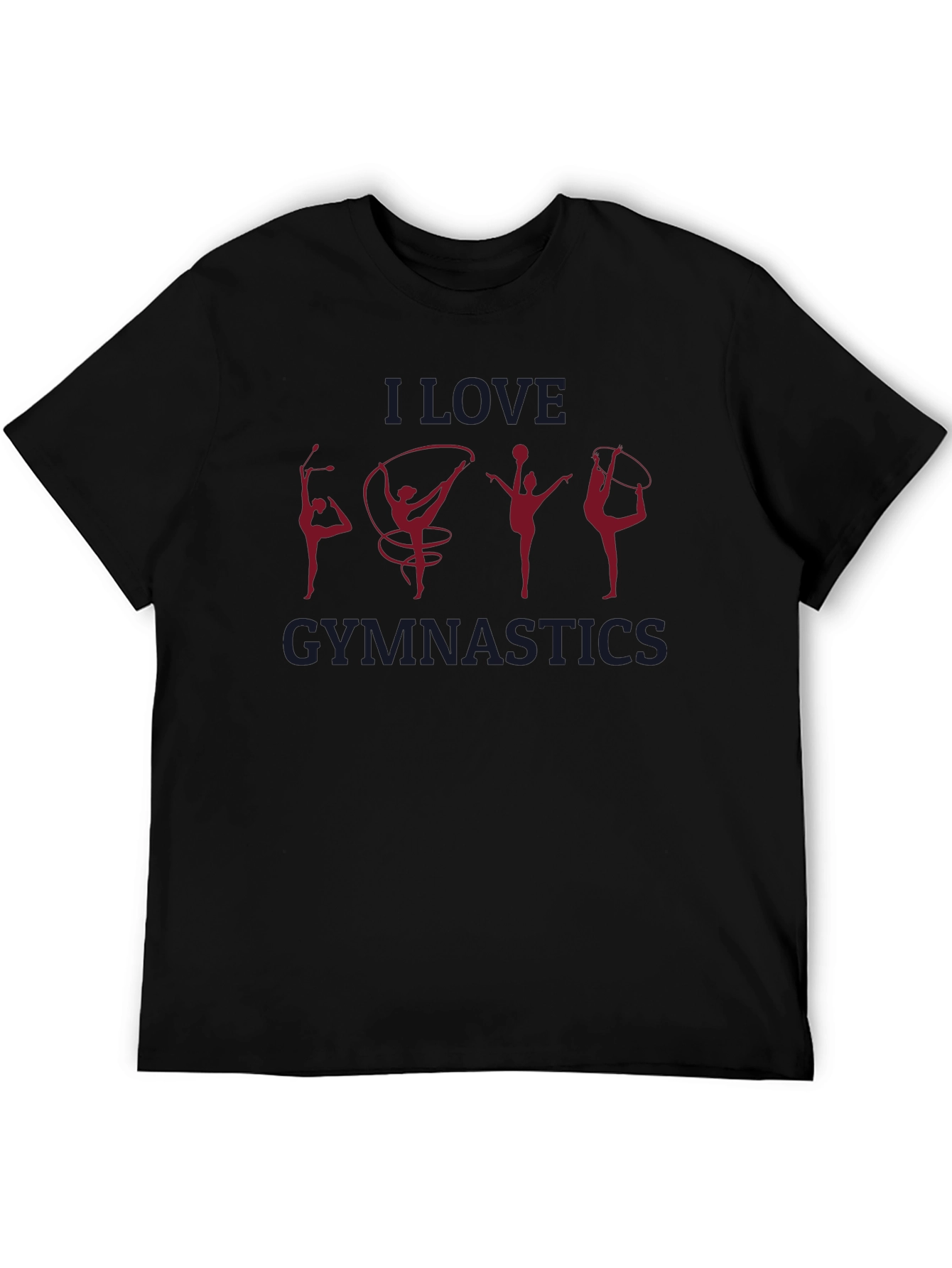 I Love Gymnastics Graphic T-Shirt