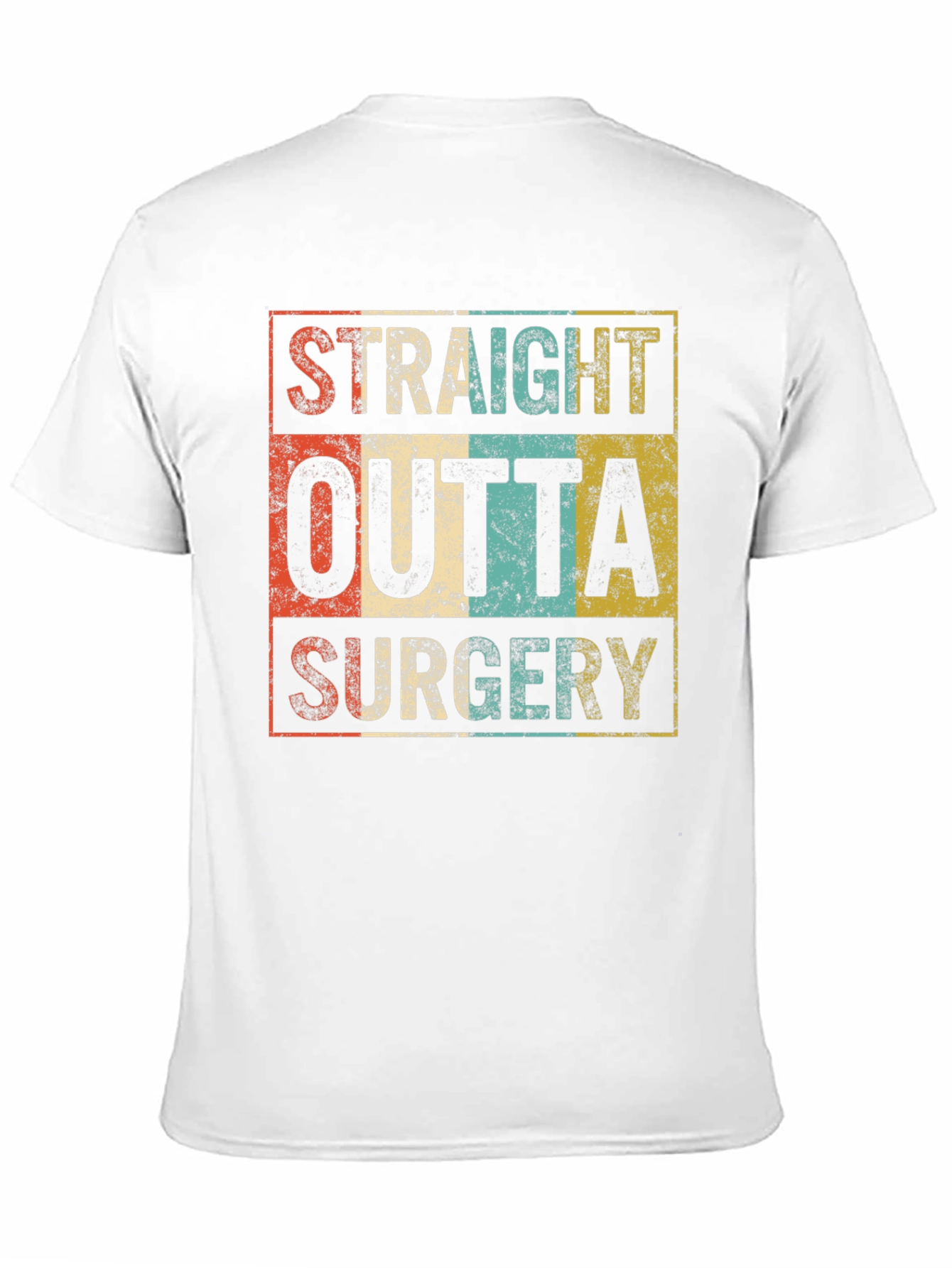 Straight Outta Surgery Funny Recovery Tee