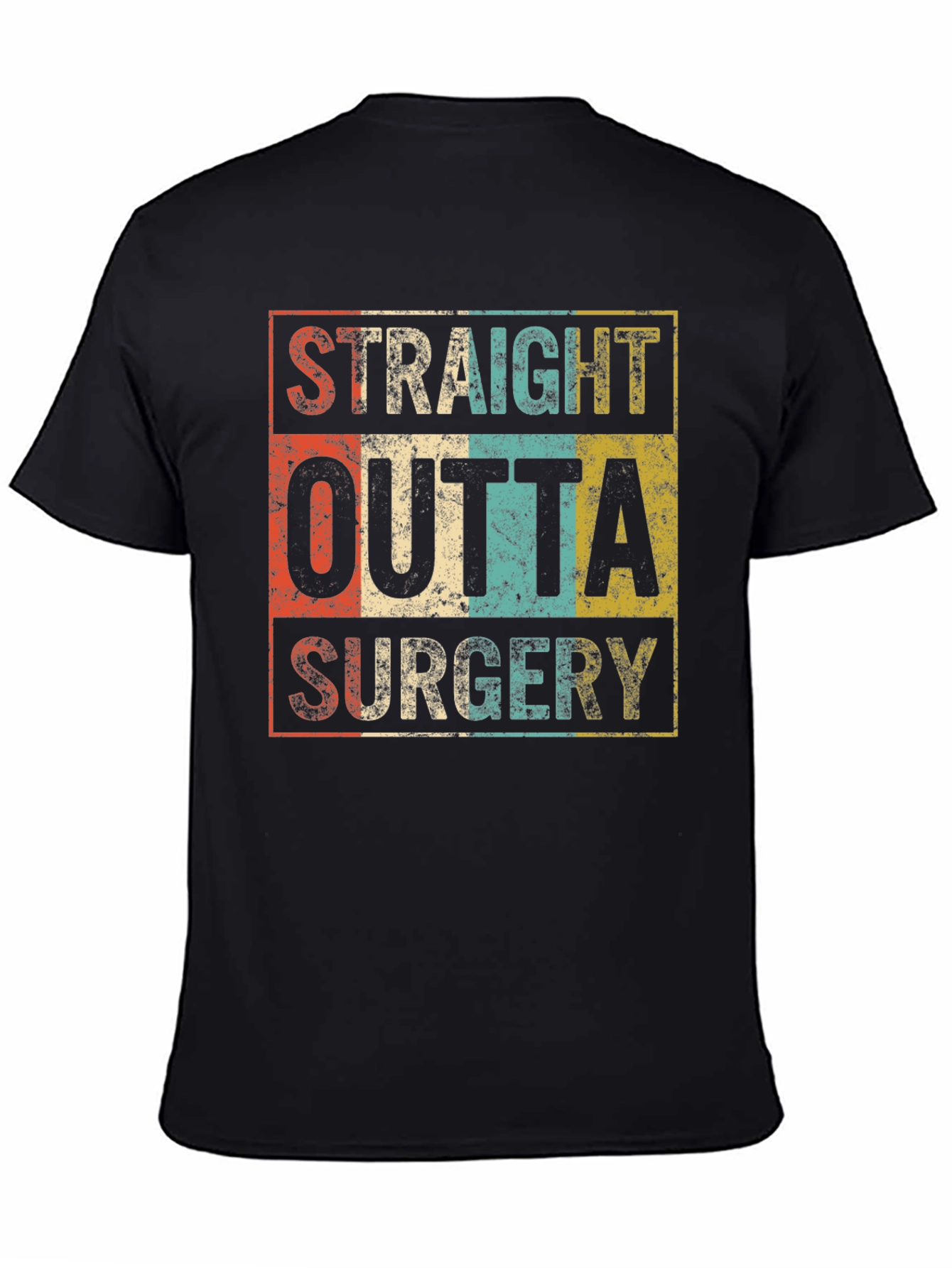 Straight Outta Surgery Funny Recovery Tee