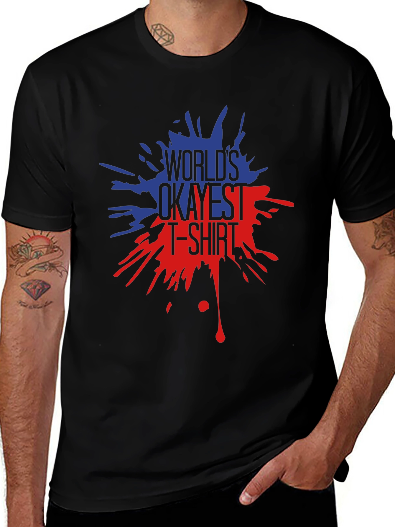 Worlds Okayest T-Shirt - Graphic Tee