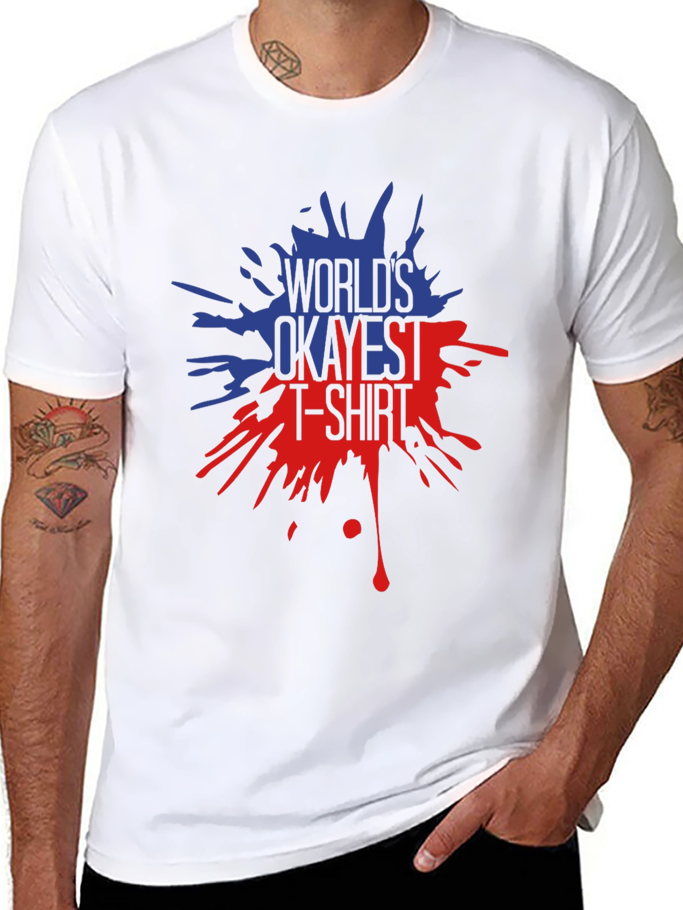 Worlds Okayest T-Shirt - Graphic Tee