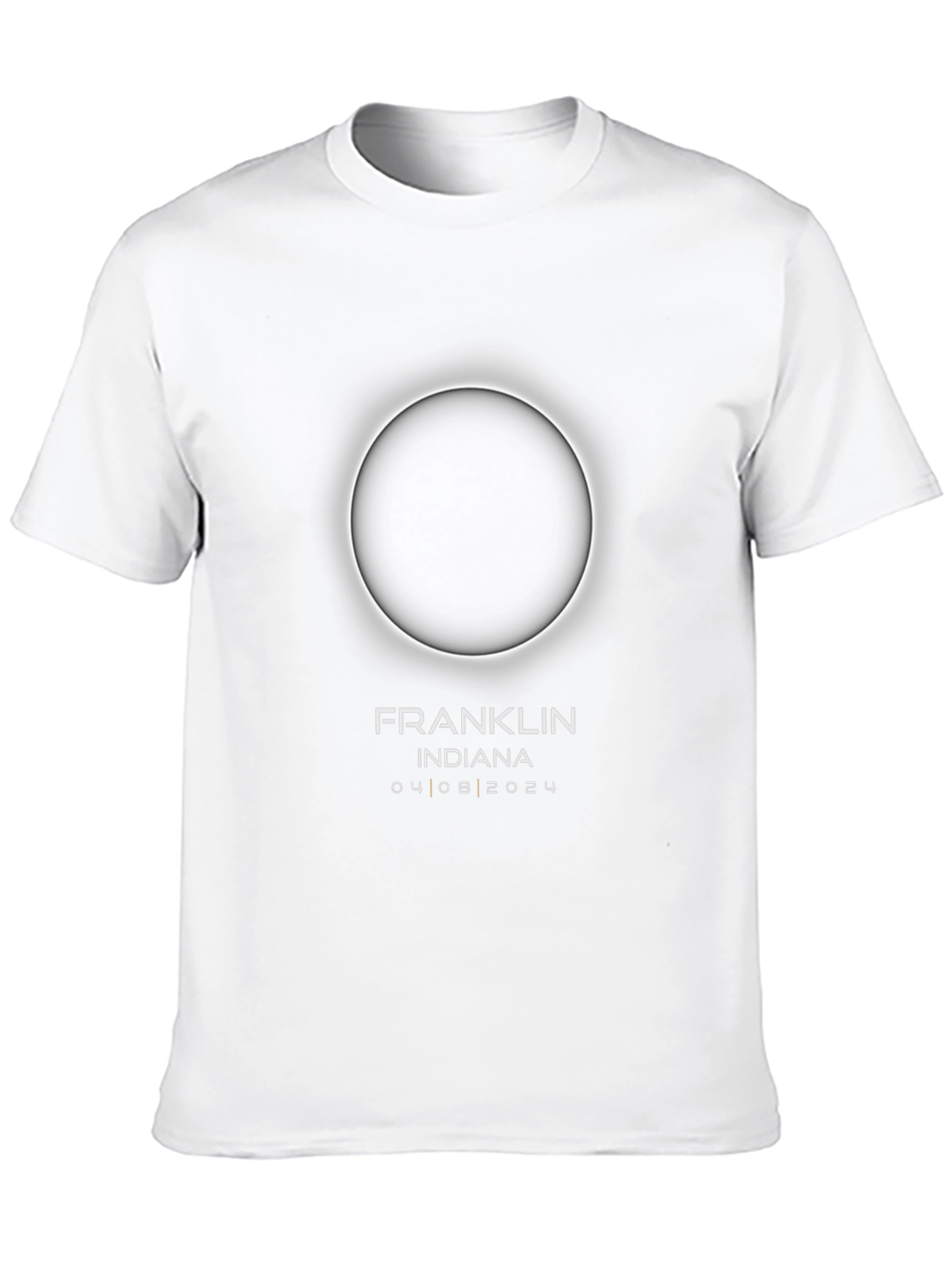 Total Solar Eclipse April 8 2024 Franklin Indiana T-Shirt