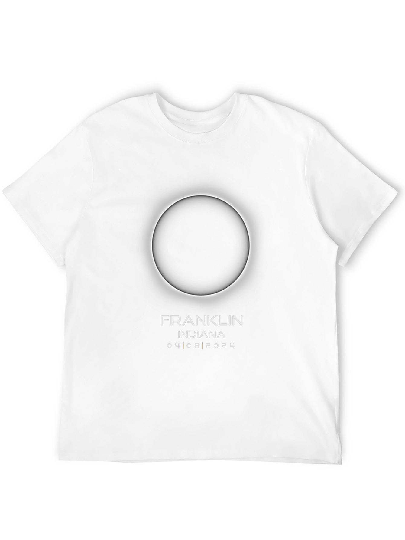 Total Solar Eclipse April 8 2024 Franklin Indiana T-Shirt