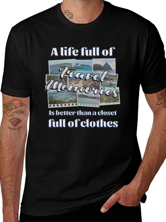 Travel Memories T-Shirt: A Life Full of Adventure