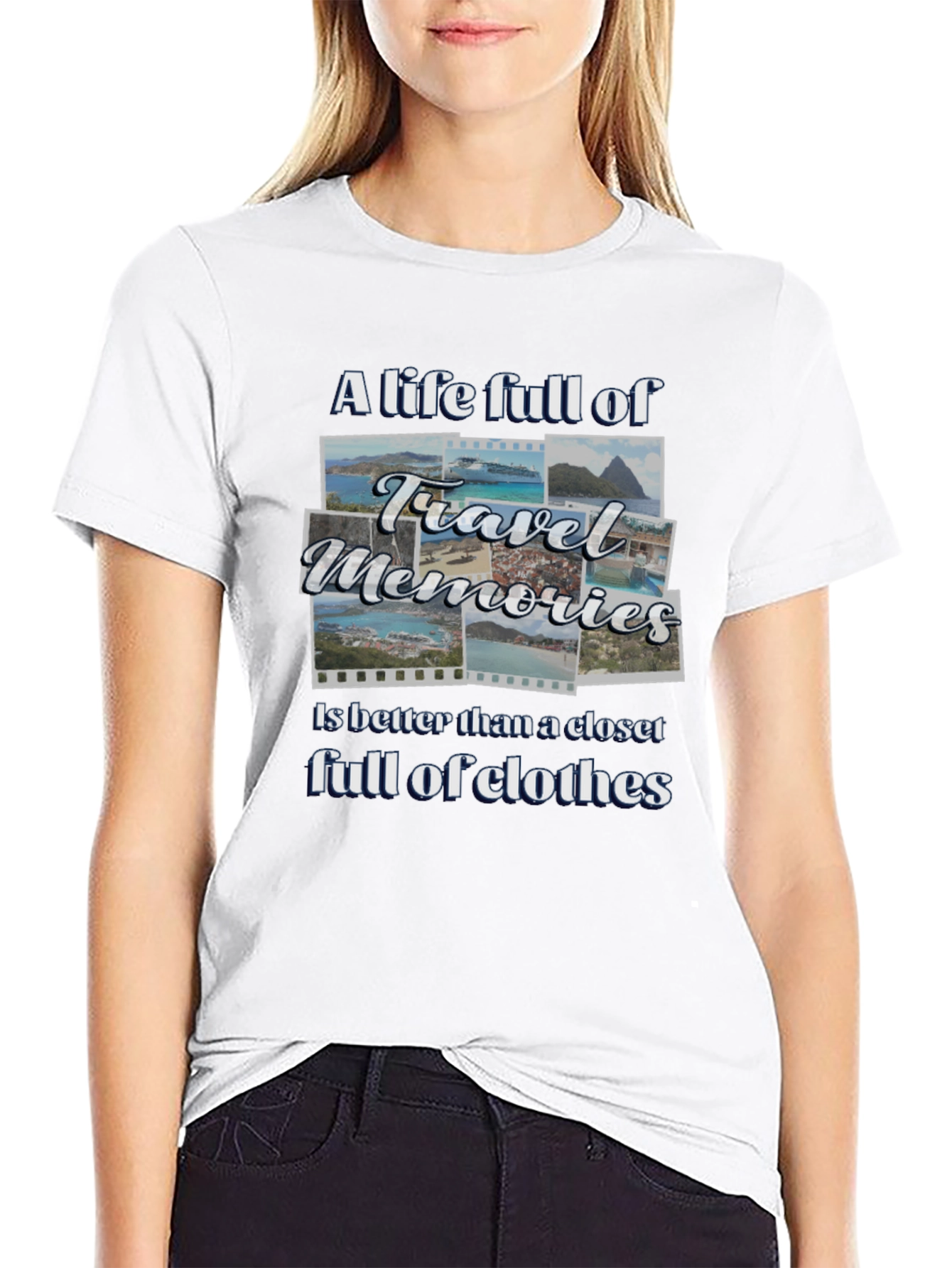 Travel Memories T-Shirt: A Life Full of Adventure