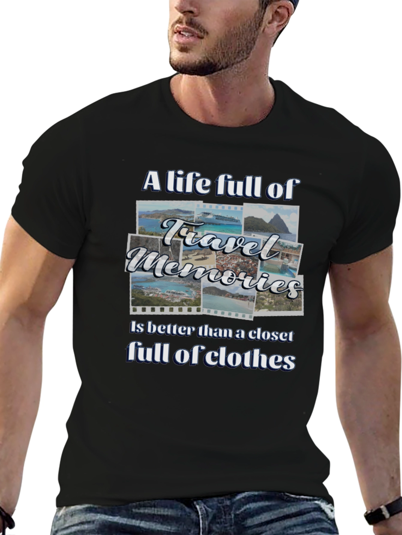 Travel Memories T-Shirt: A Life Full of Adventure