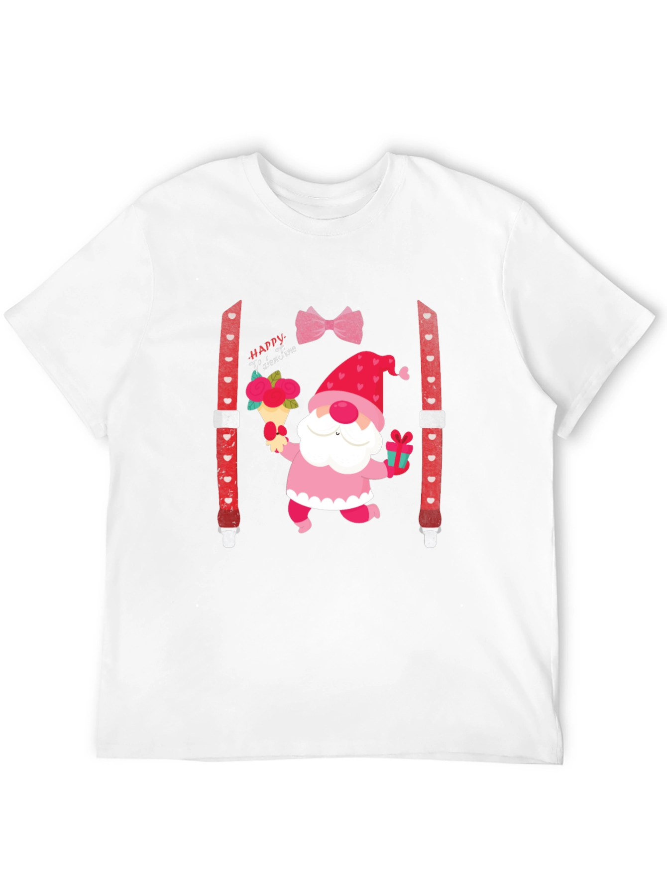 Valentines Day Gnome Graphic Tee