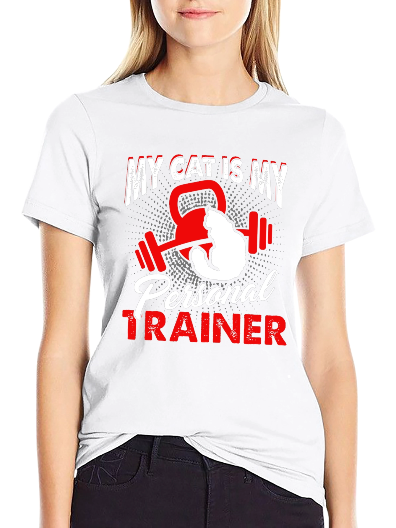 My Cat is My Personal Trainer T-Shirt