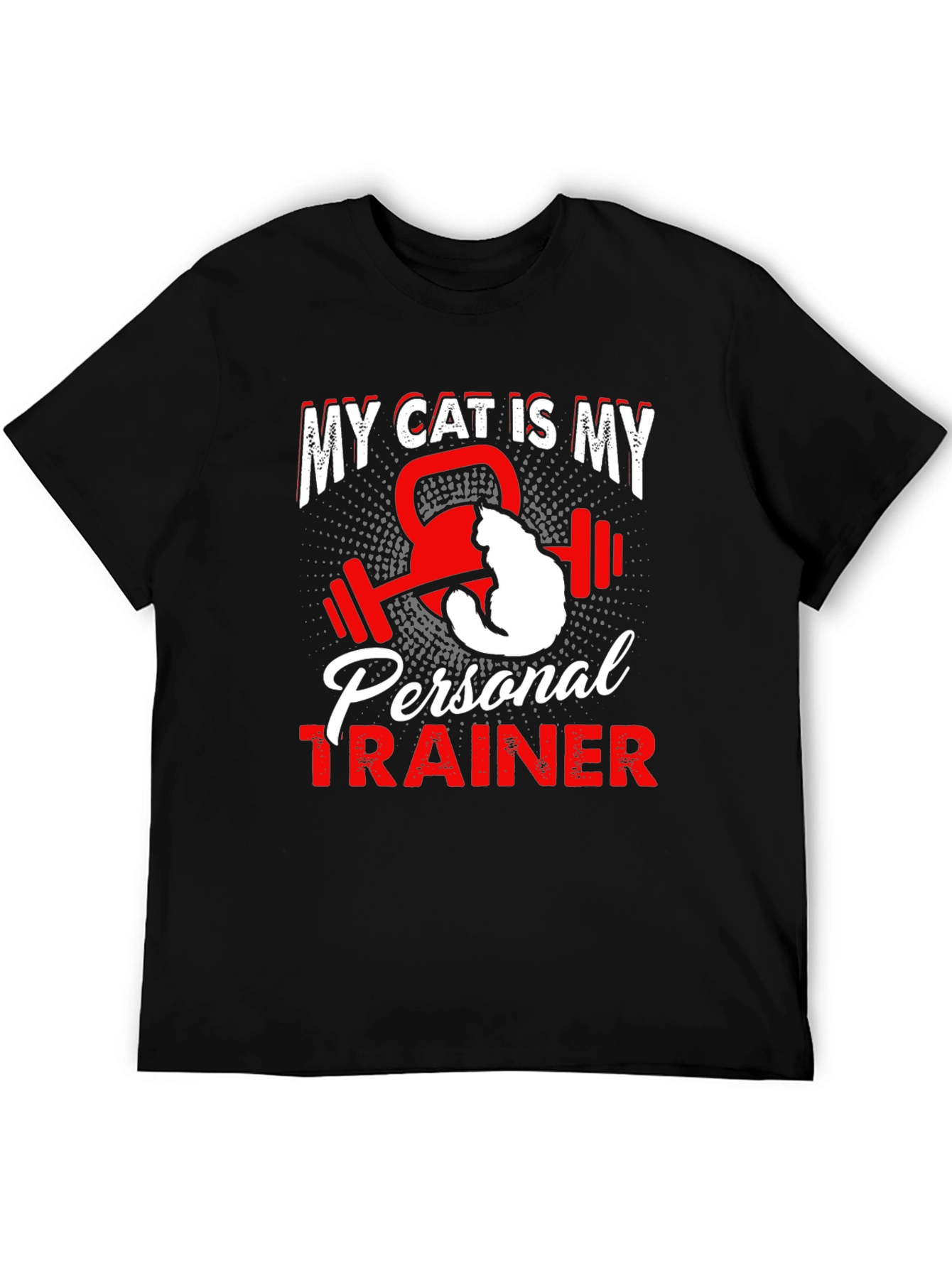 My Cat is My Personal Trainer T-Shirt