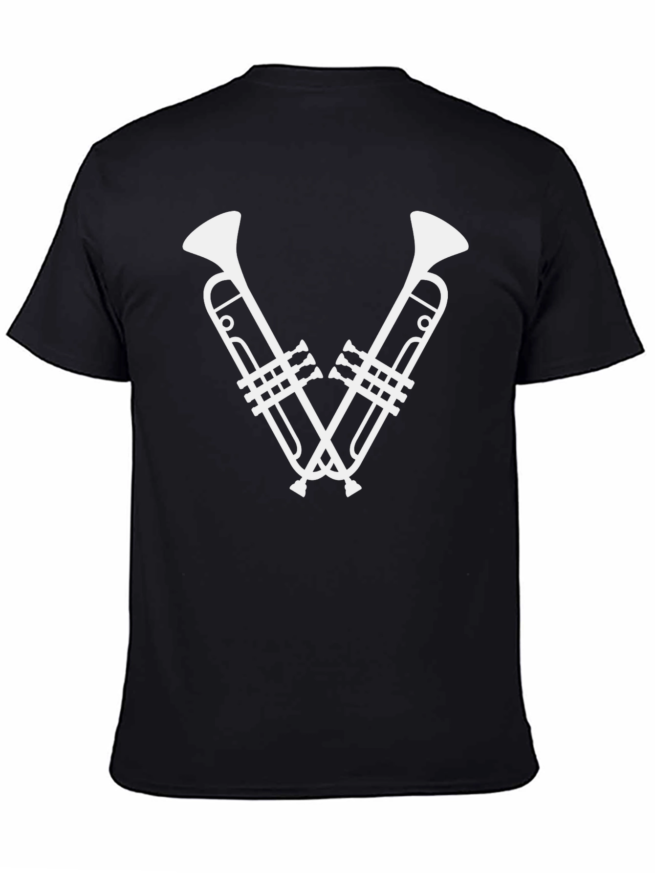 Trumpet V Graphic Tee - Music Lovers T-Shirt
