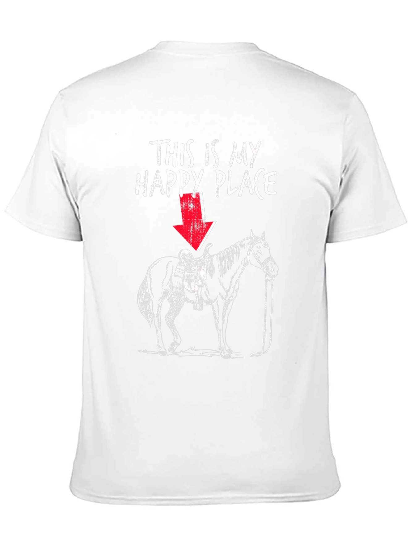 This is My Happy Place Horse Lover T-Shirt