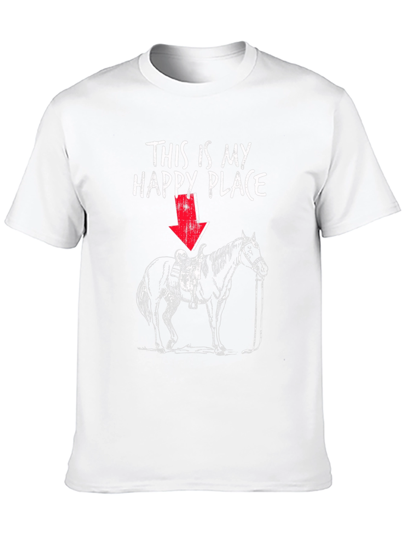 This is My Happy Place Horse Lover T-Shirt