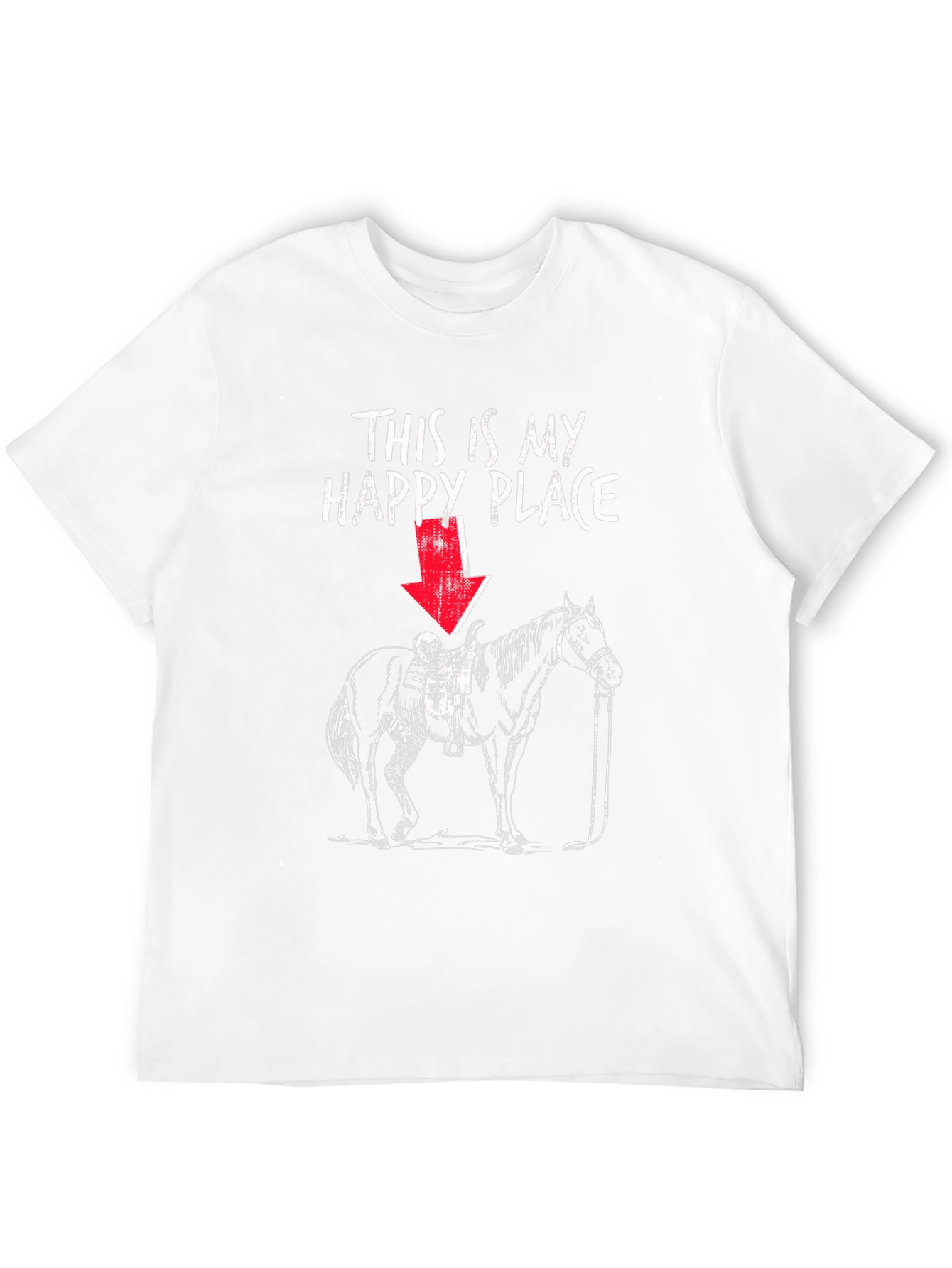 This is My Happy Place Horse Lover T-Shirt