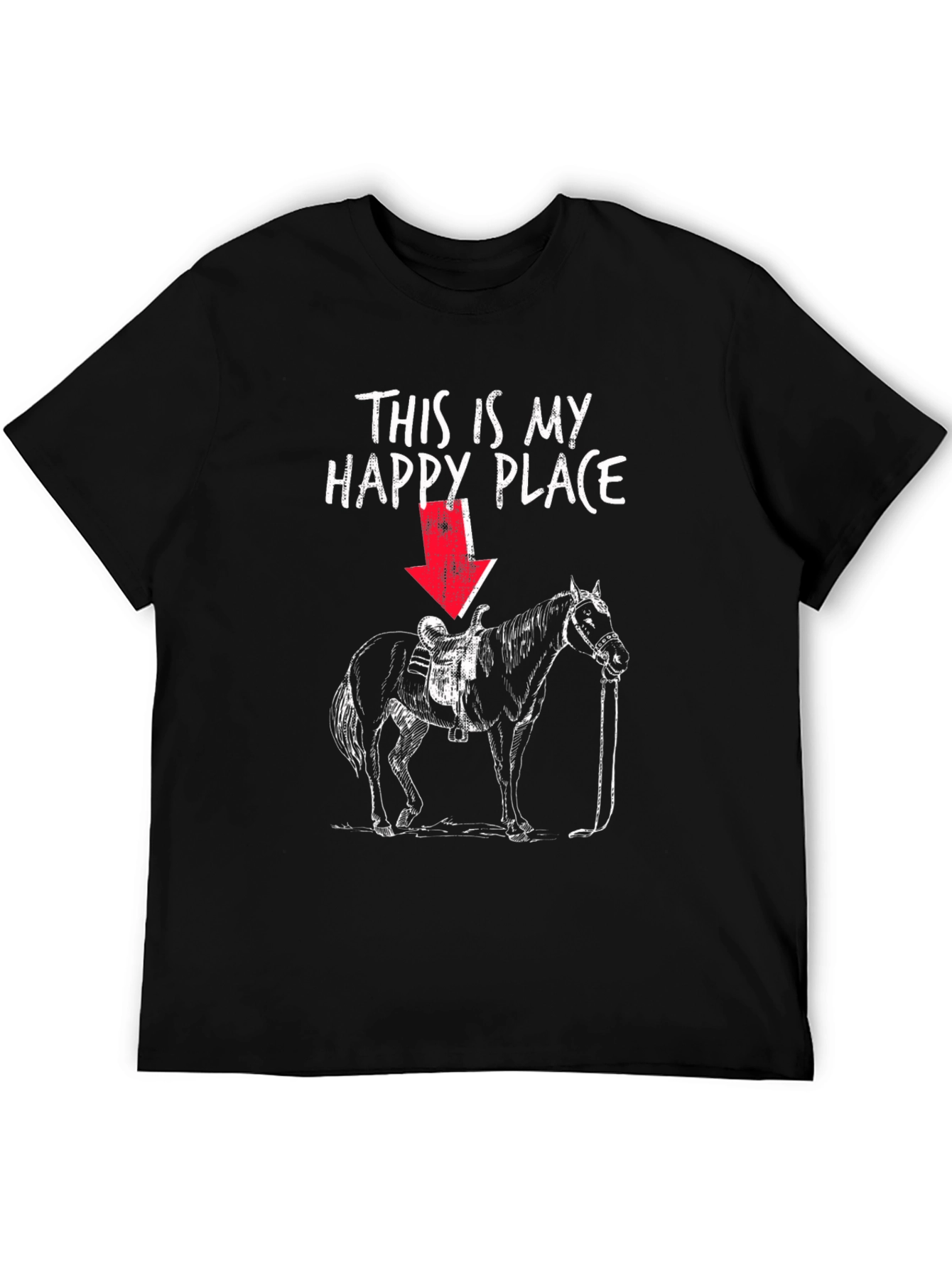 This is My Happy Place Horse Lover T-Shirt