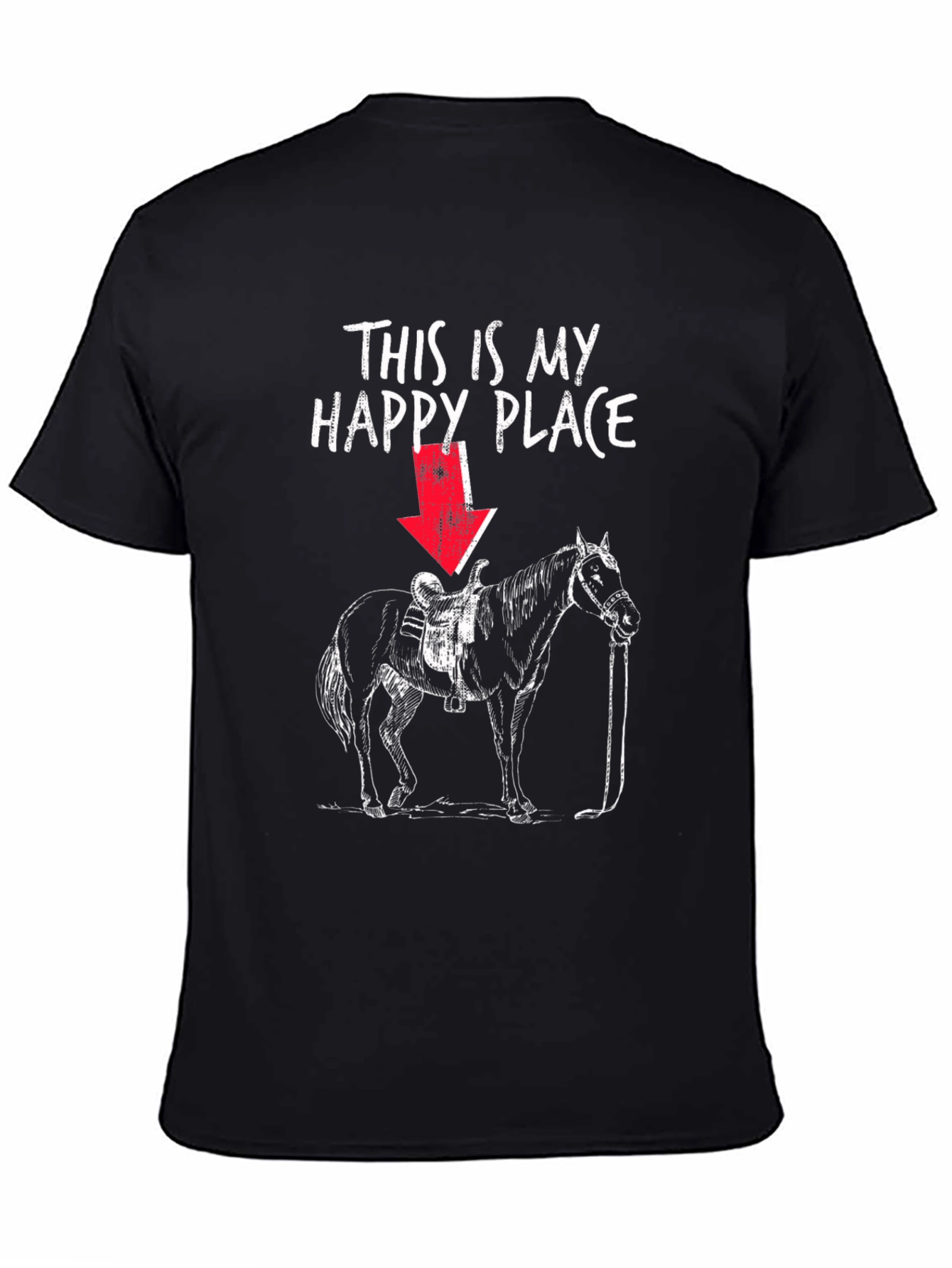 This is My Happy Place Horse Lover T-Shirt