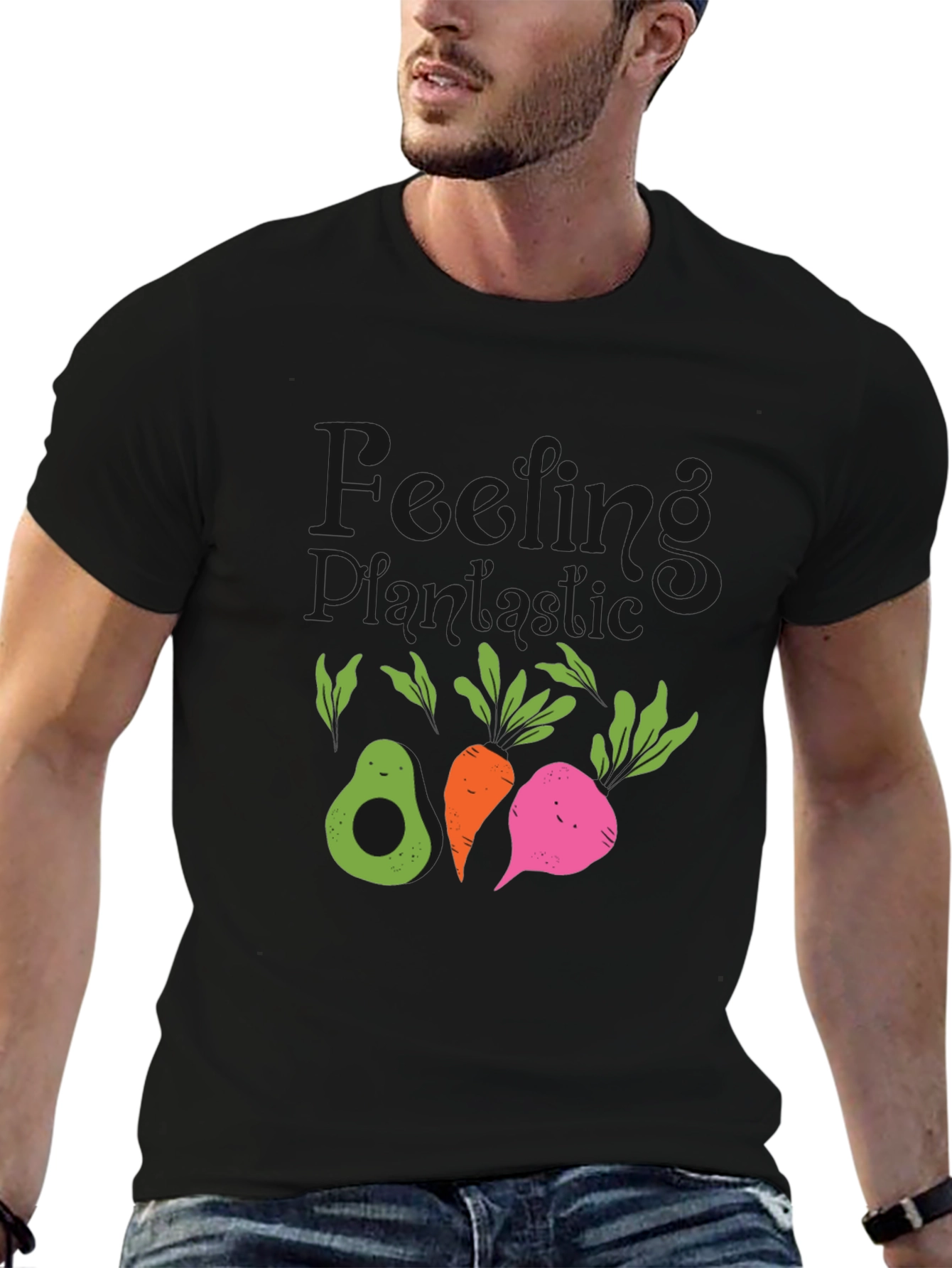 Vegan Graphic Tee - Healthy Lifestyle Shirt