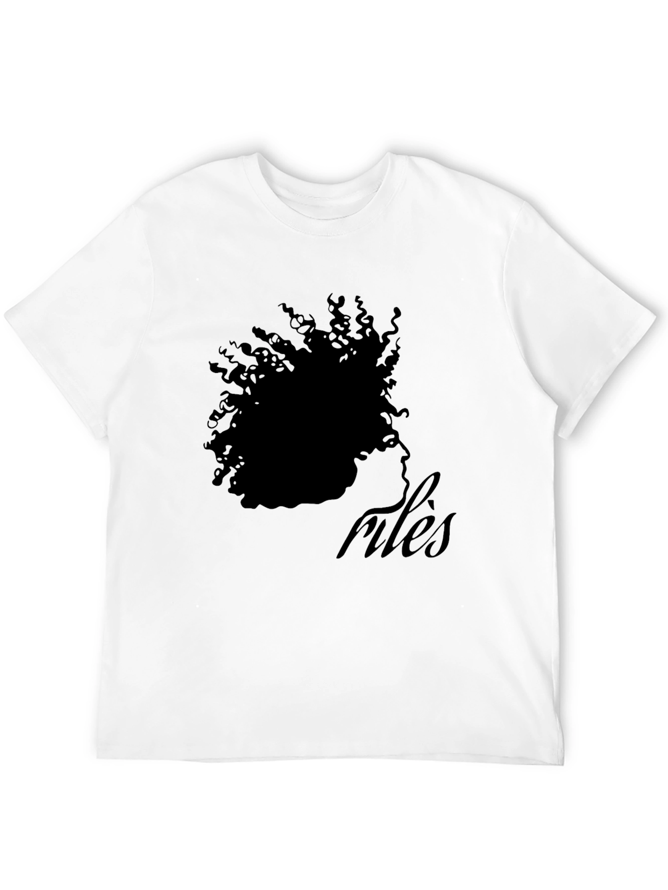 Stylish Black Rules Graphic T-Shirt