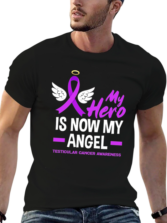 My Hero Is Now My Angel Awareness T-Shirt