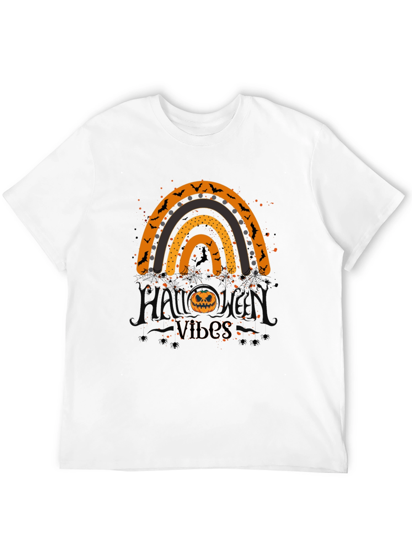 Halloween Vibes Rainbow T-Shirt
