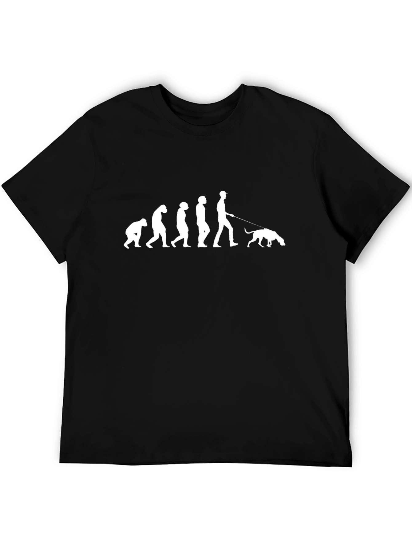 Evolution of Dog Walker T-Shirt