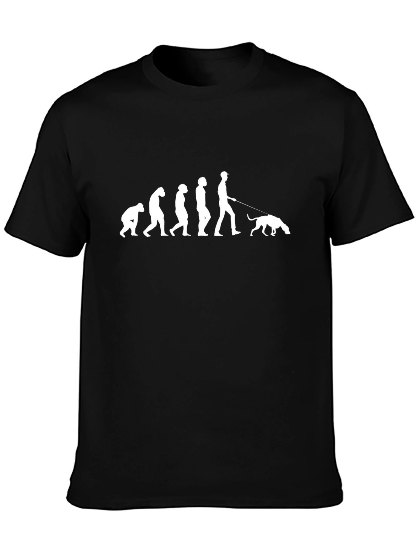 Evolution of Dog Walker T-Shirt