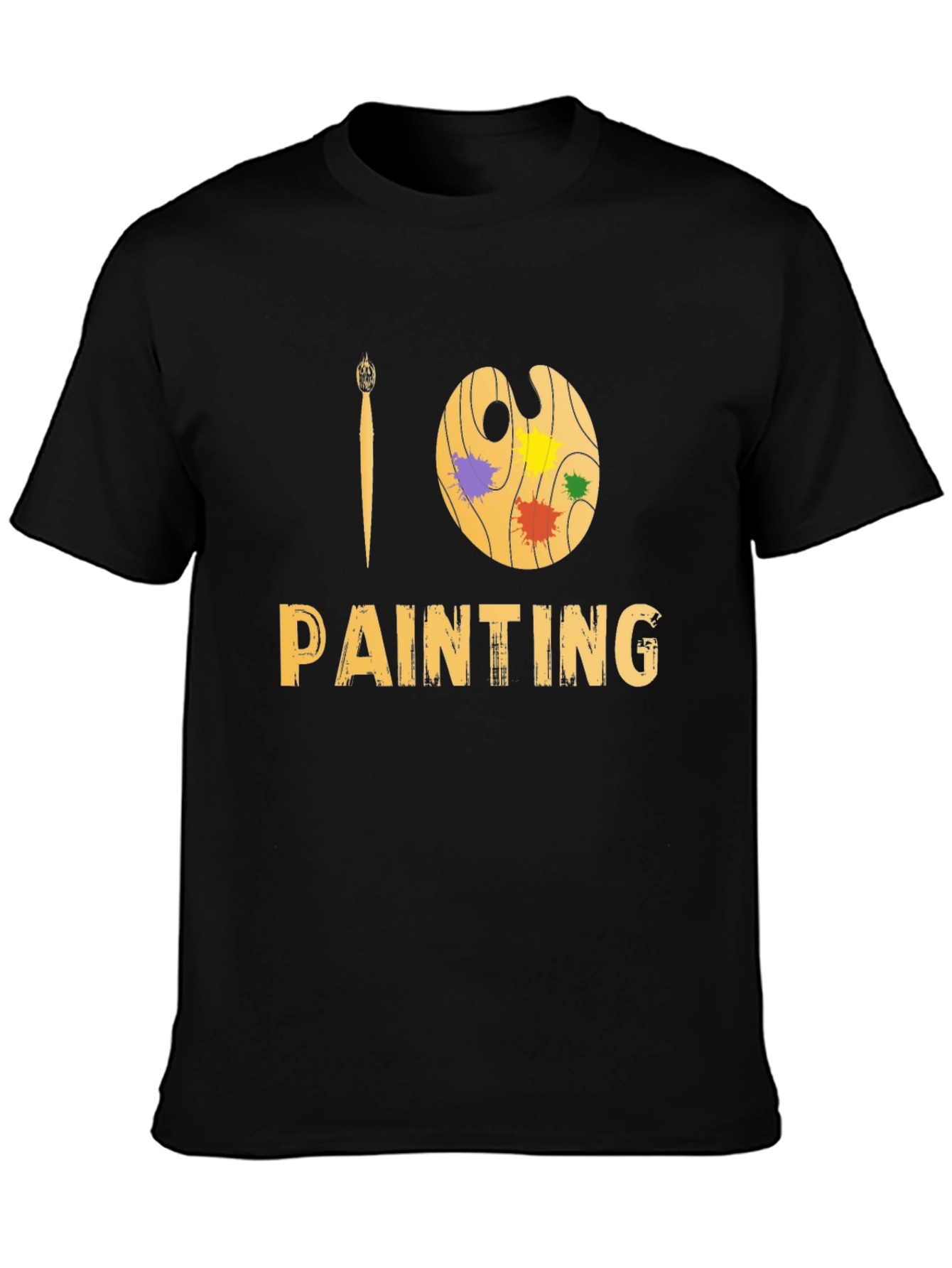 I Love Painting T-Shirt - Artistic Design