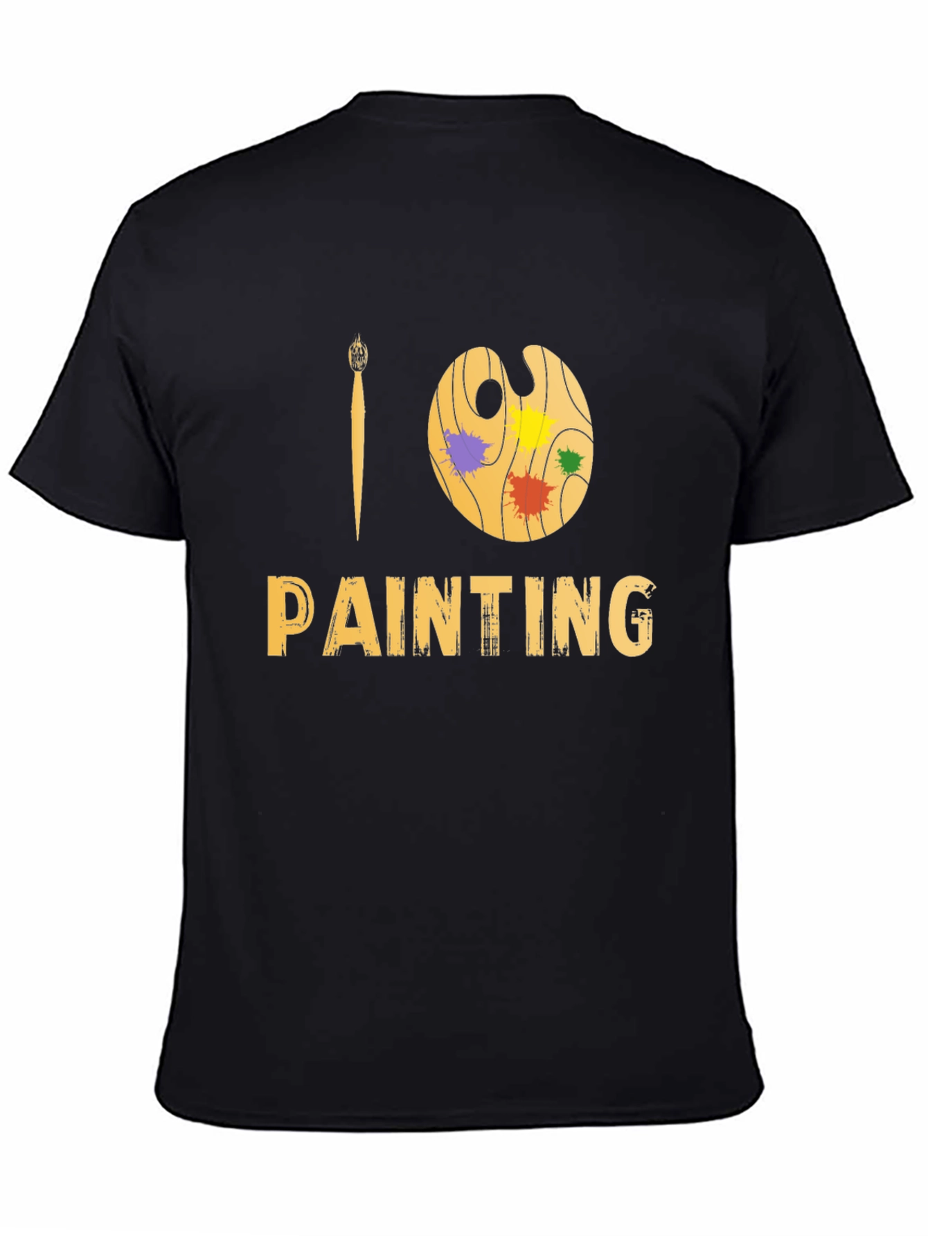 I Love Painting T-Shirt - Artistic Design