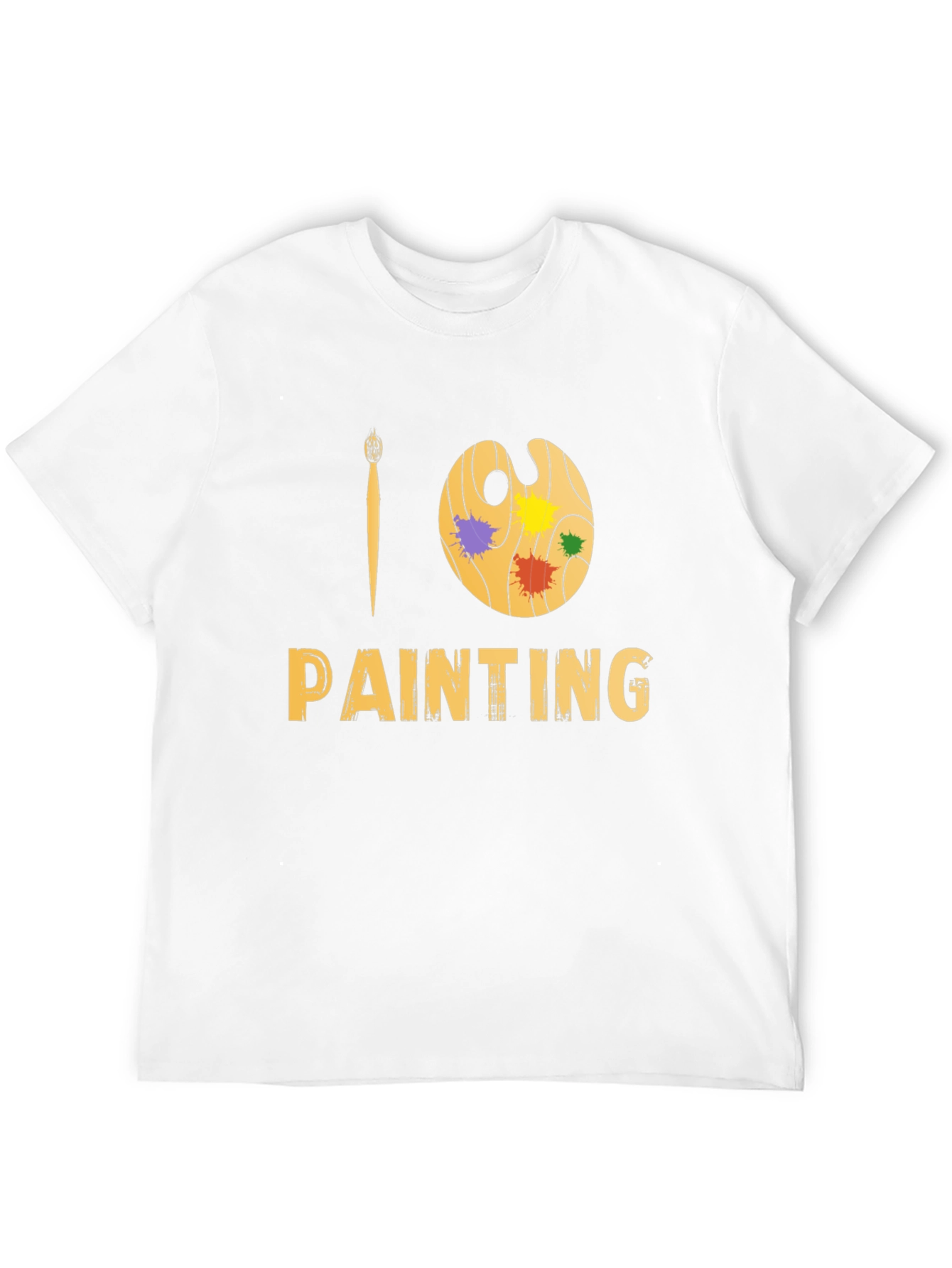 I Love Painting T-Shirt - Artistic Design