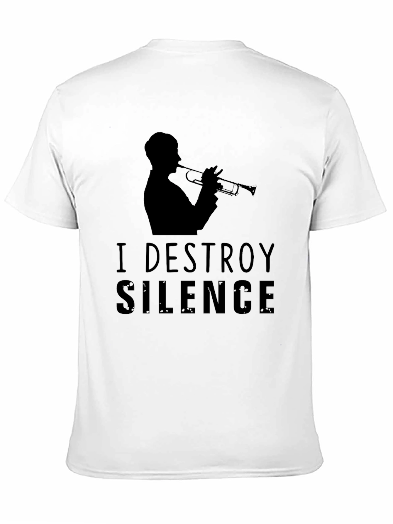 I Destroy Silence Trumpet T-Shirt
