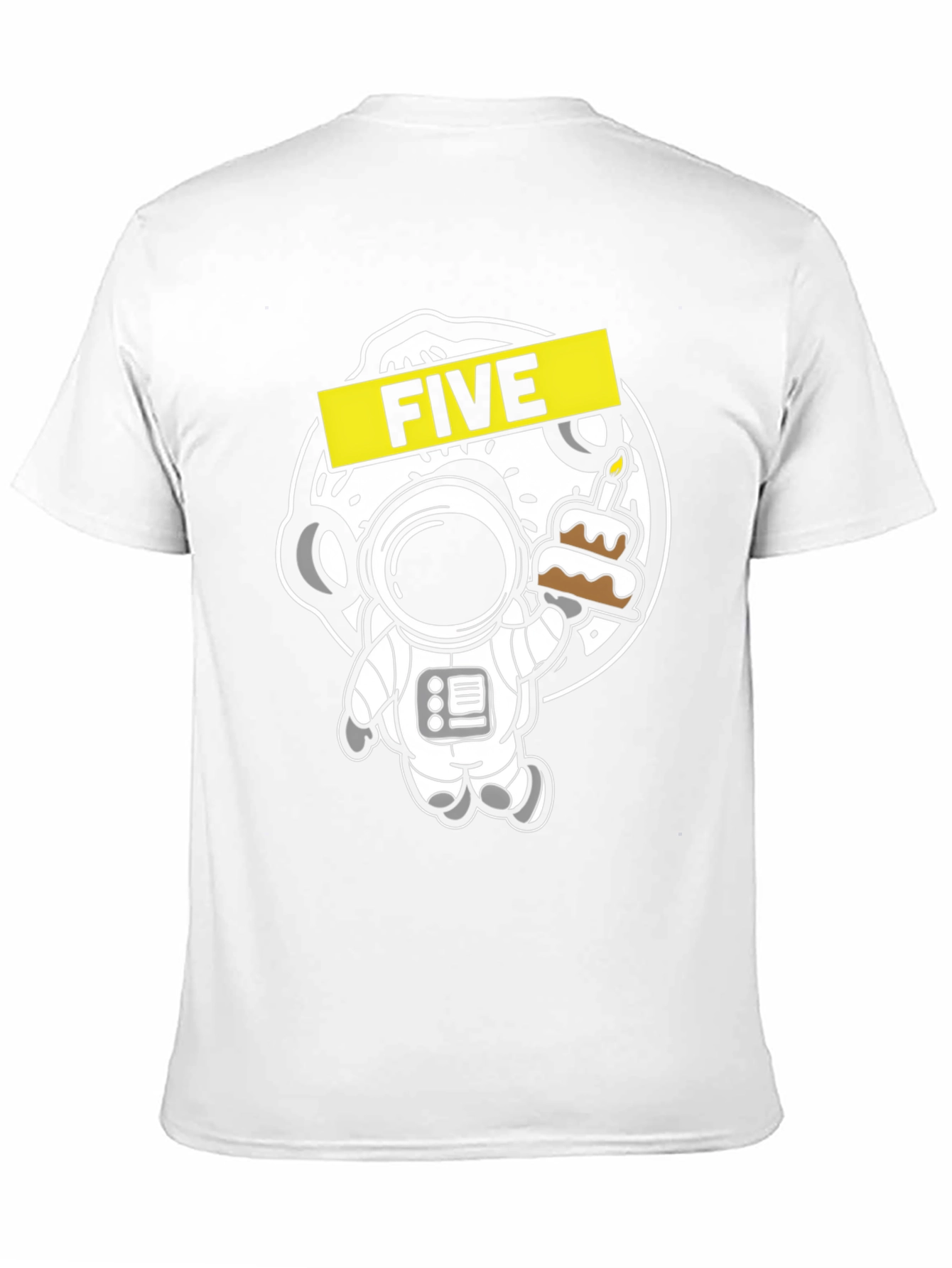 Astronaut Birthday Five T-Shirt