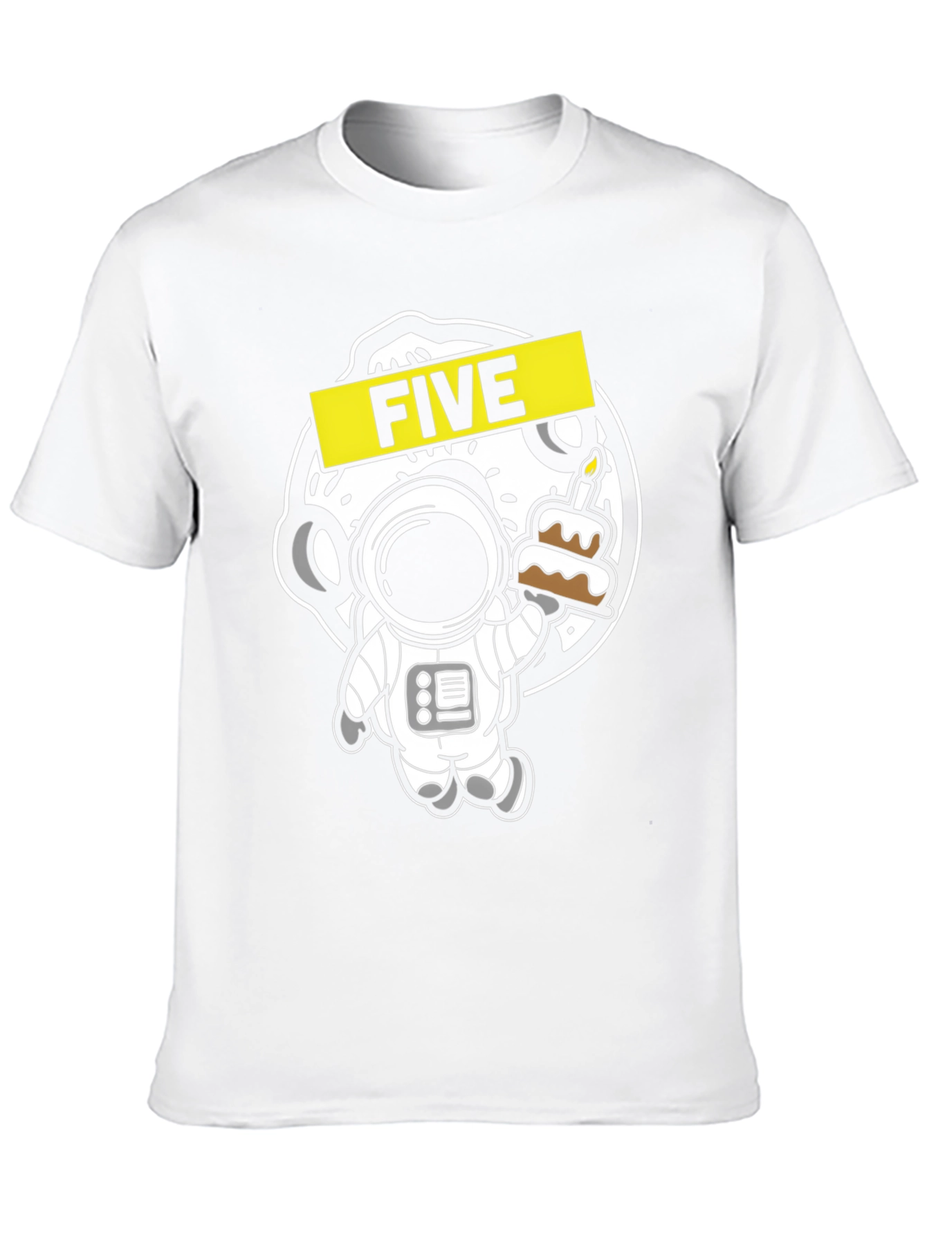 Astronaut Birthday Five T-Shirt