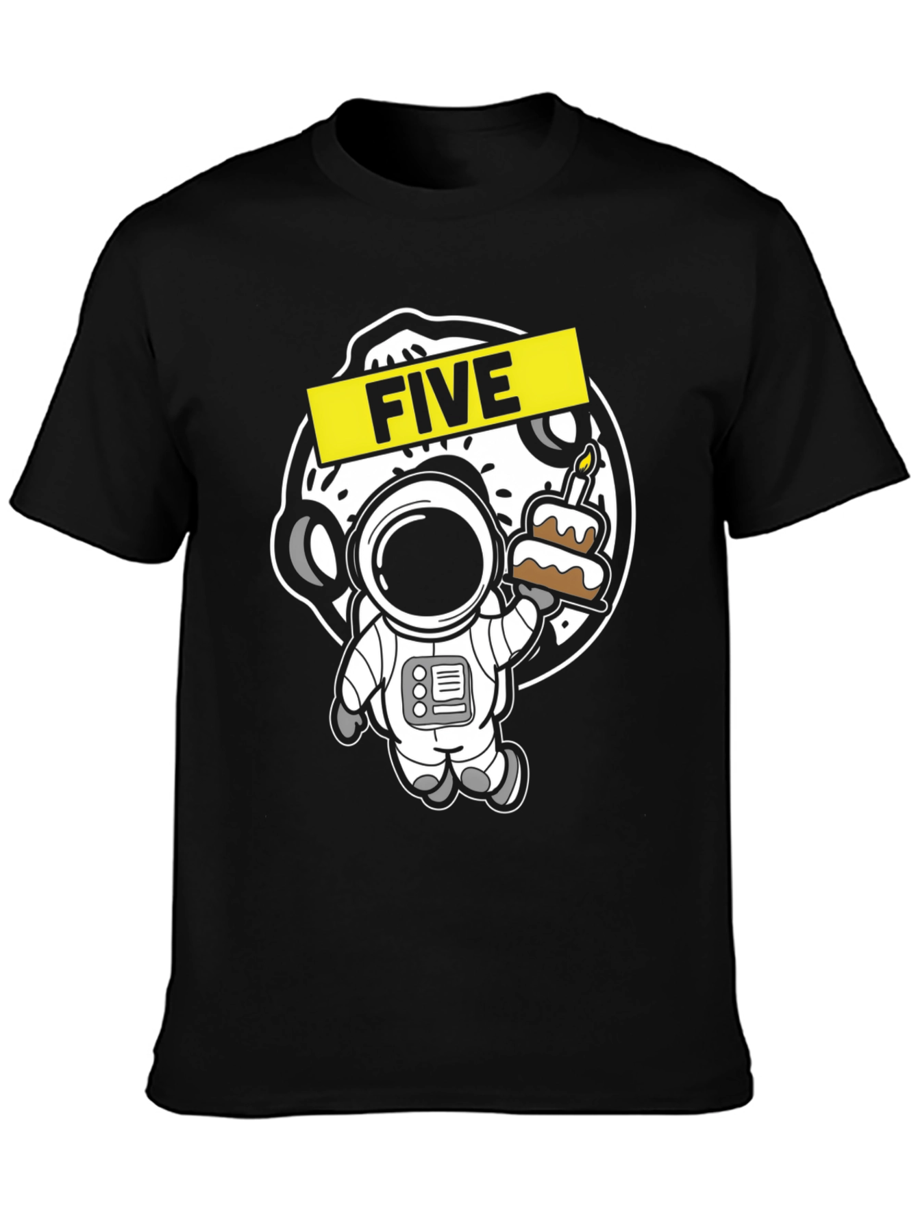Astronaut Birthday Five T-Shirt