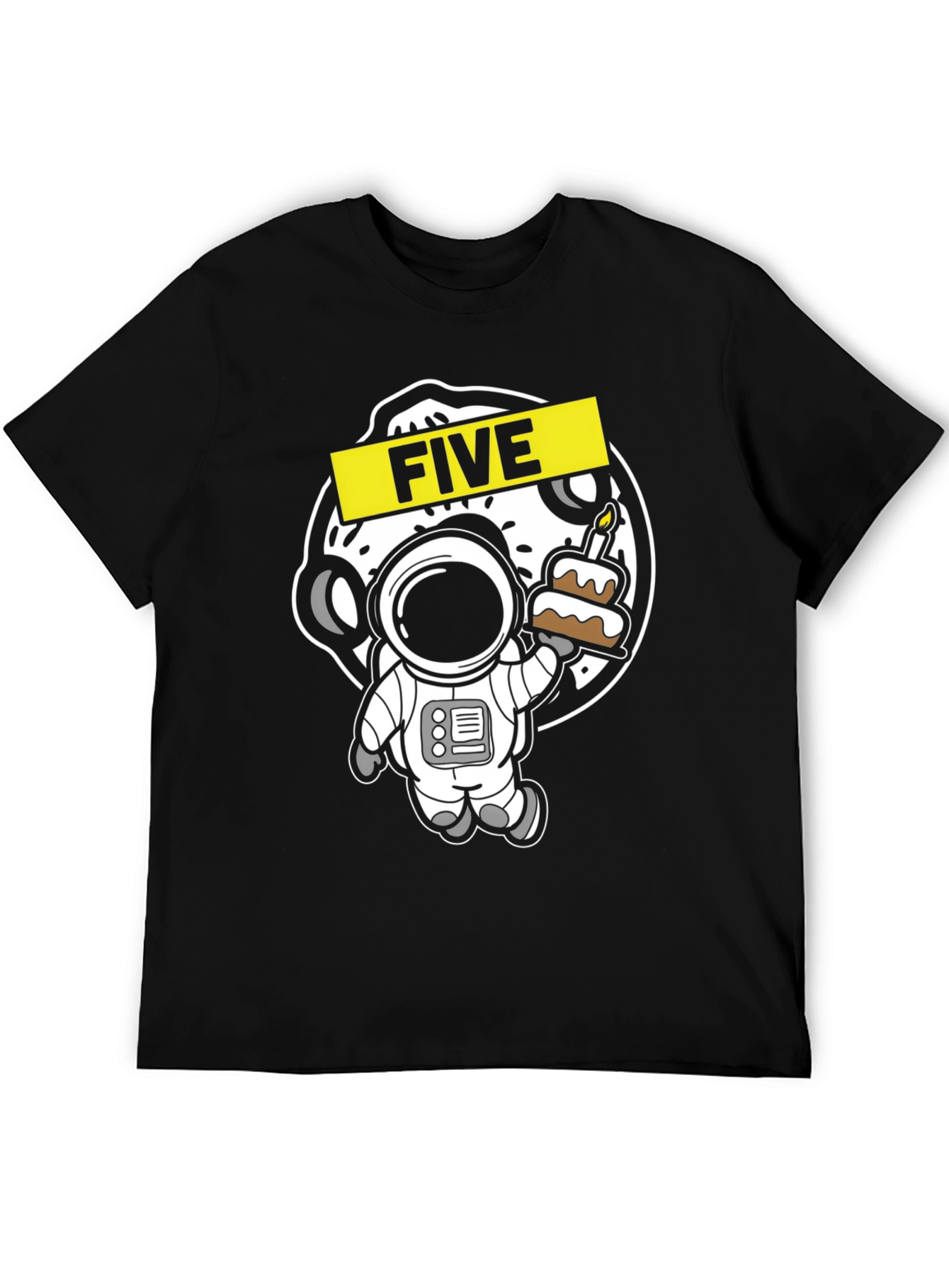 Astronaut Birthday Five T-Shirt