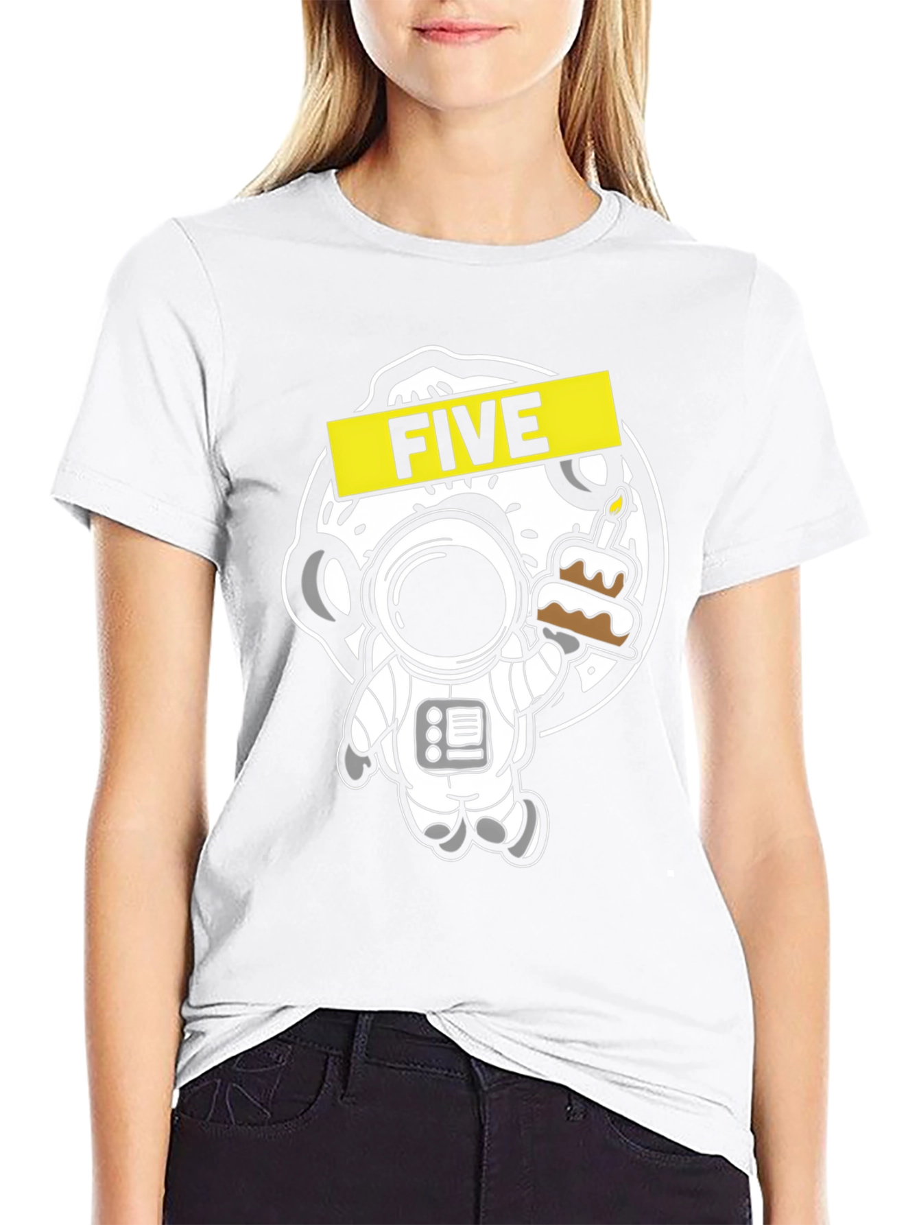 Astronaut Birthday Five T-Shirt