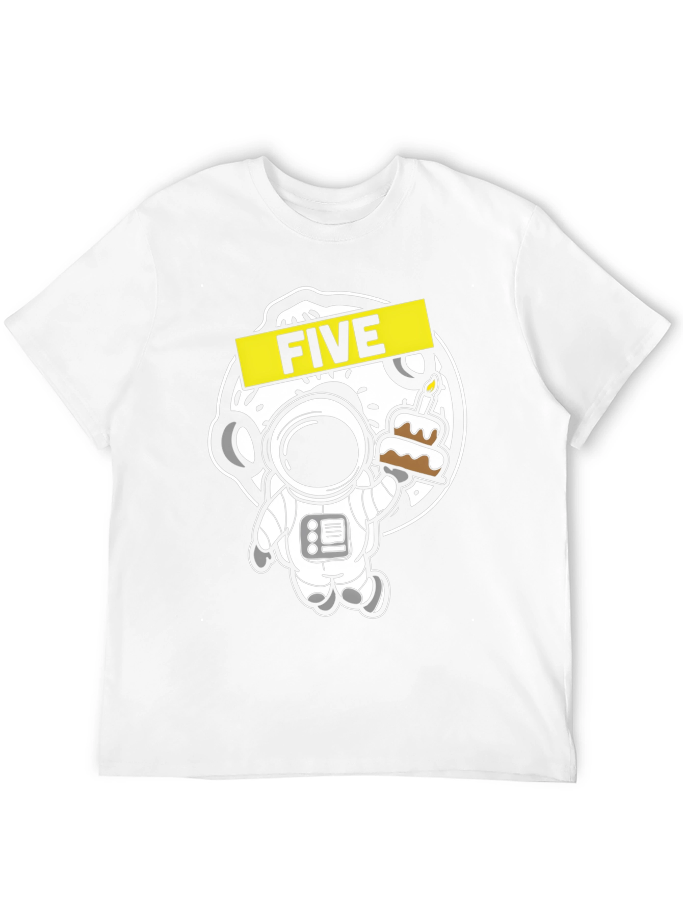 Astronaut Birthday Five T-Shirt