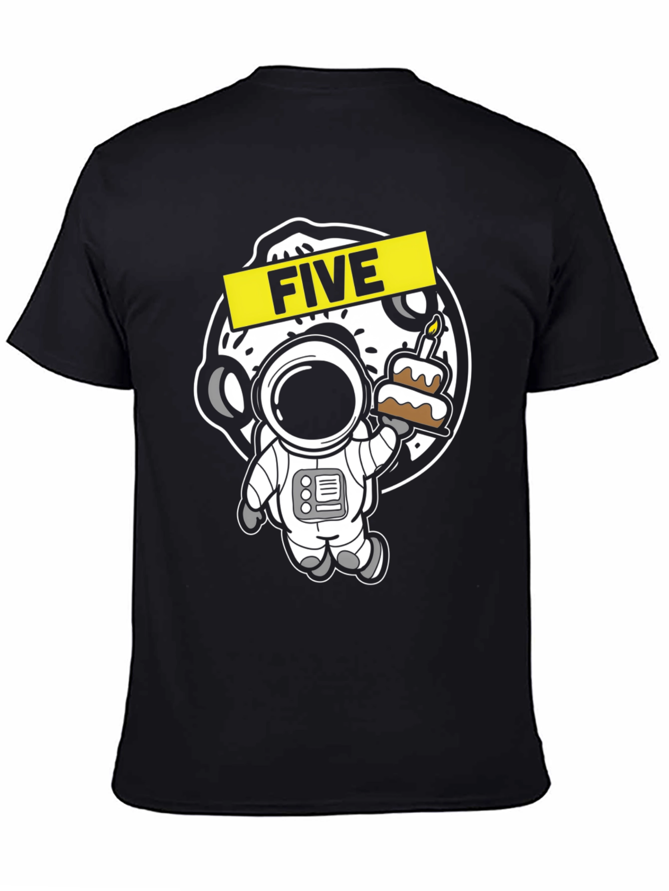 Astronaut Birthday Five T-Shirt