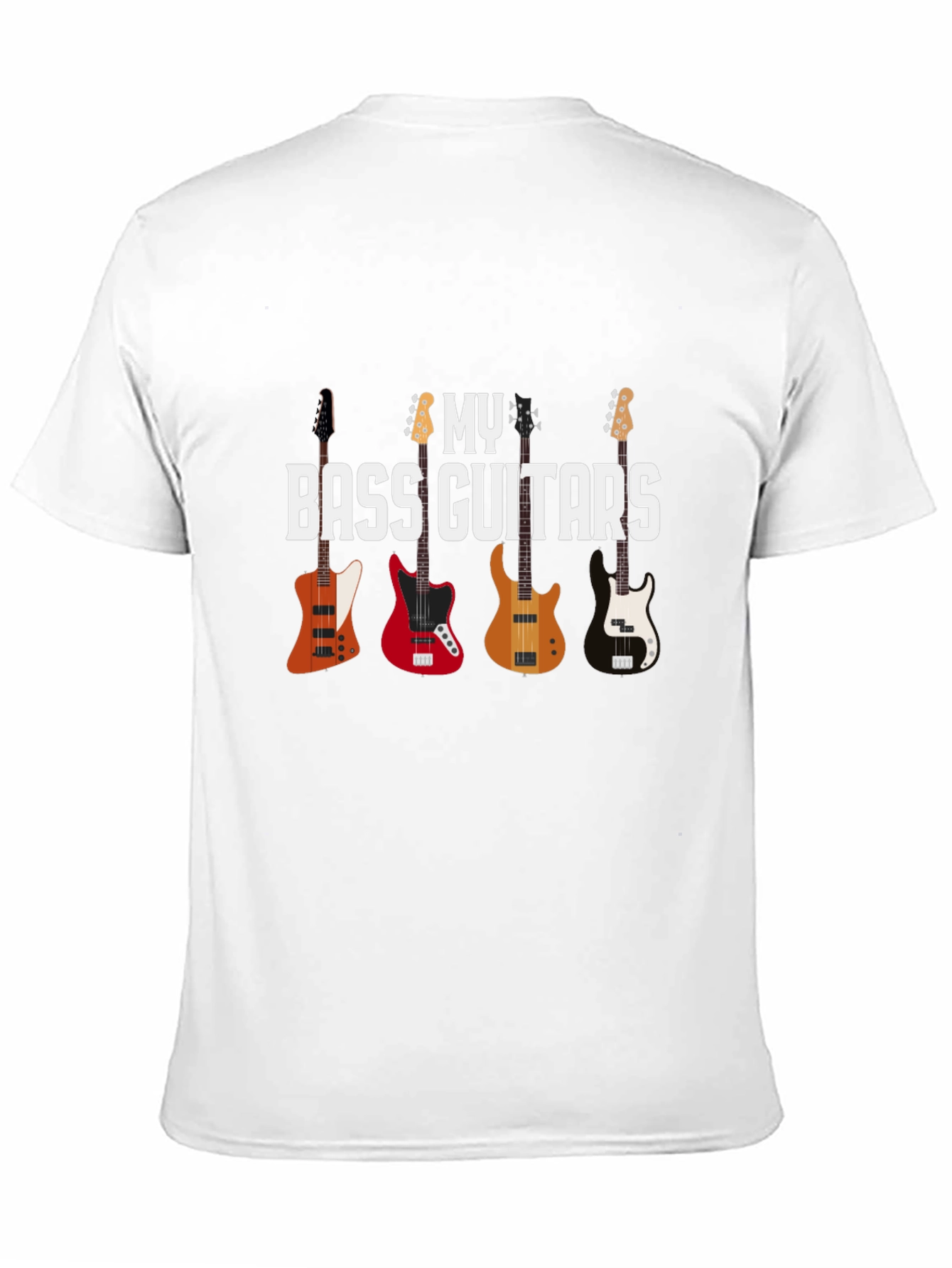 Bass Guitars T-Shirt - Musicians Gift