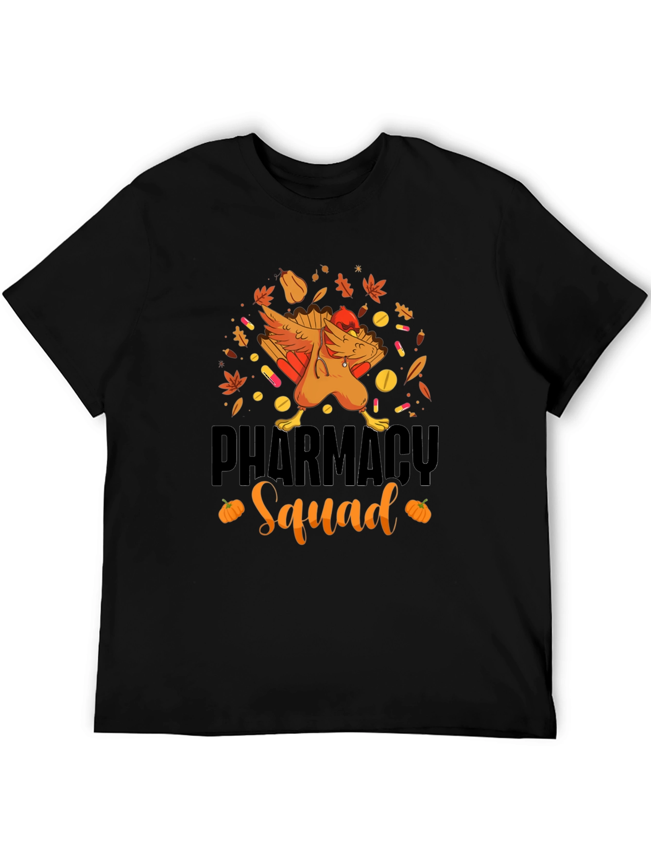 Pharmacy Squad Thanksgiving Turkey T-Shirt
