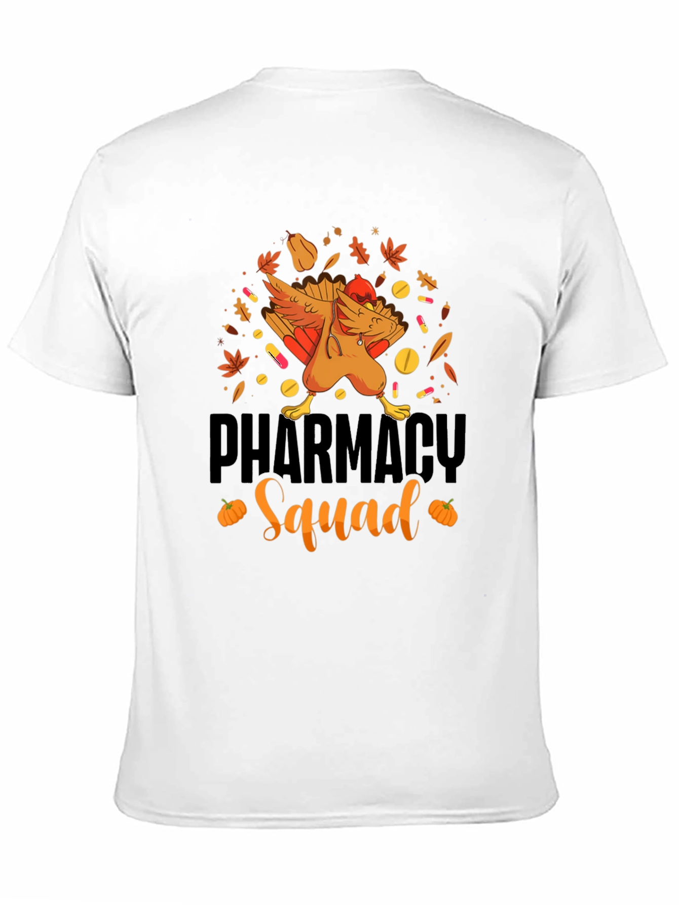 Pharmacy Squad Thanksgiving Turkey T-Shirt
